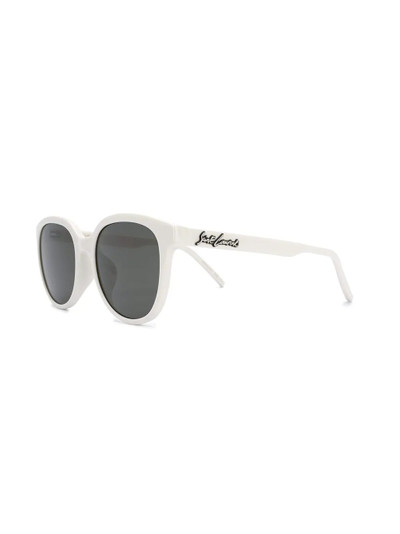 SAINT LAURENT SL 317 round-frame sunglasses outlook