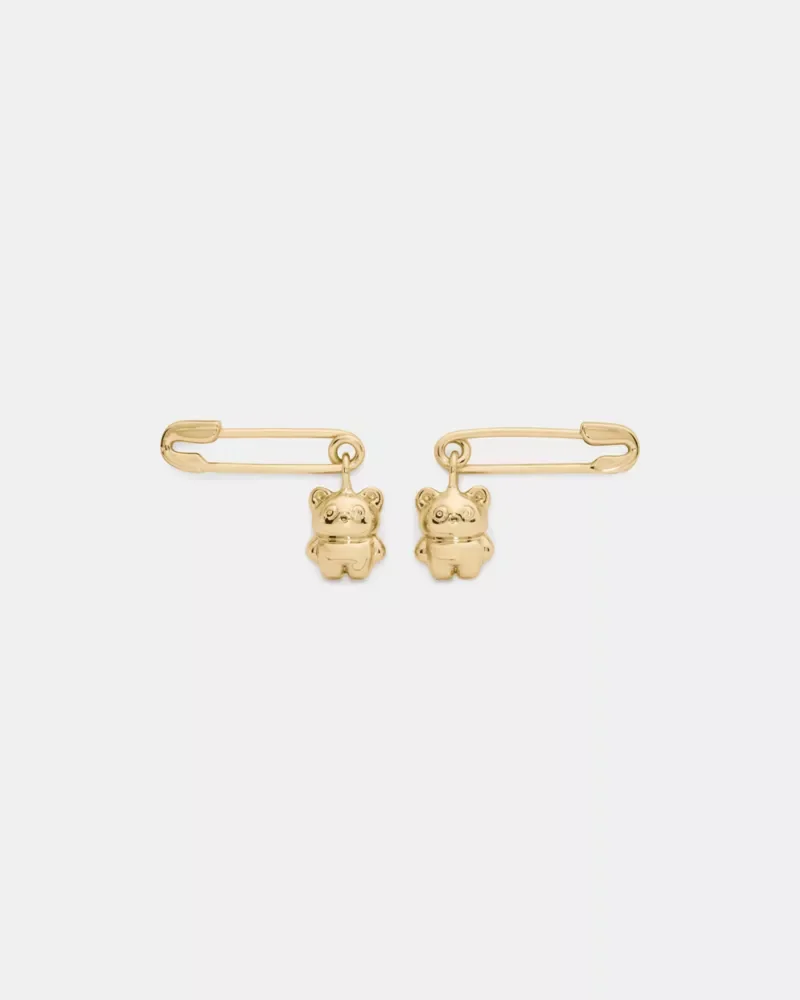 Bits And Baubles Safety Pin Critter Studs - 1