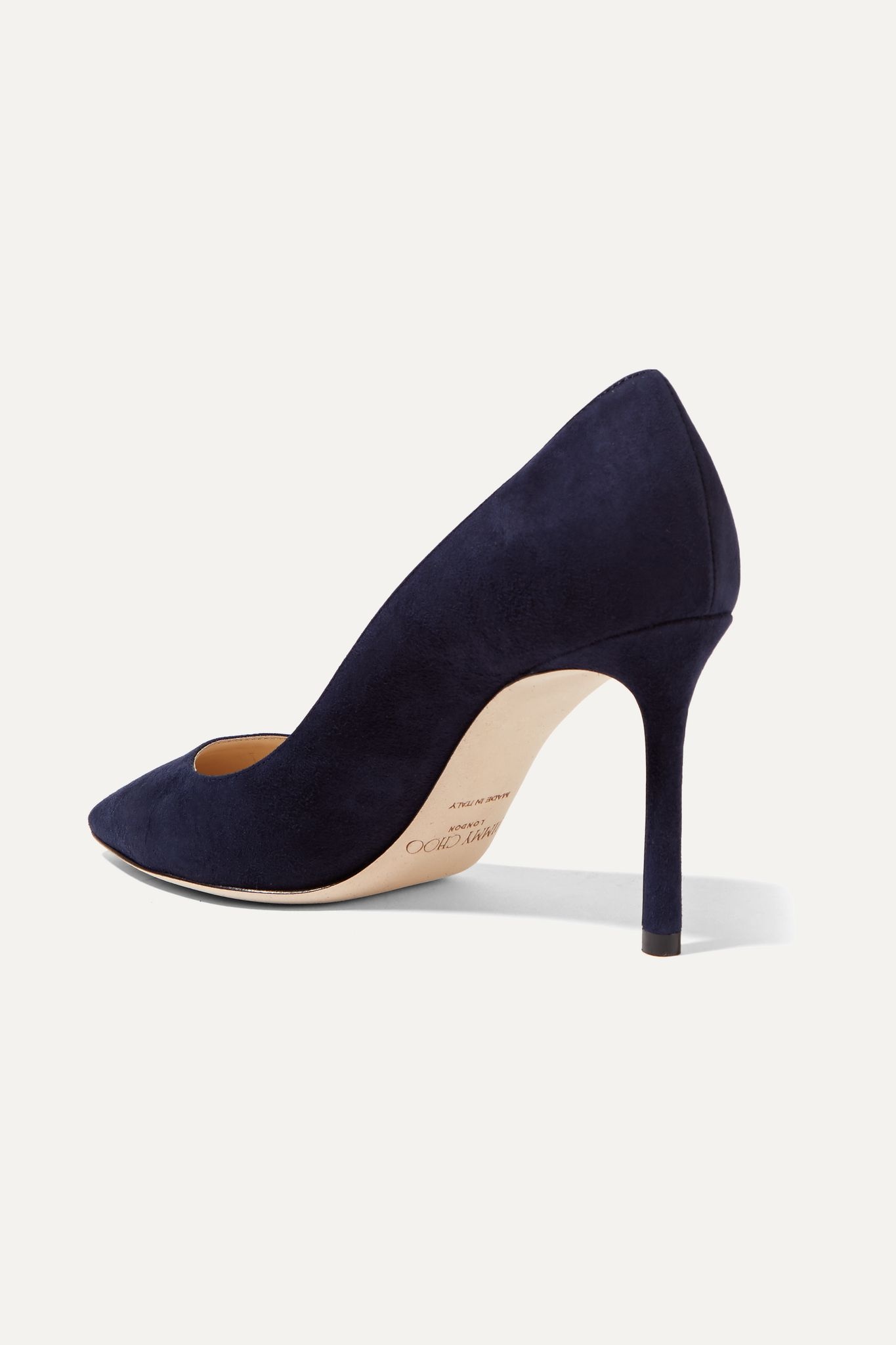 Romy 85 suede pumps - 4