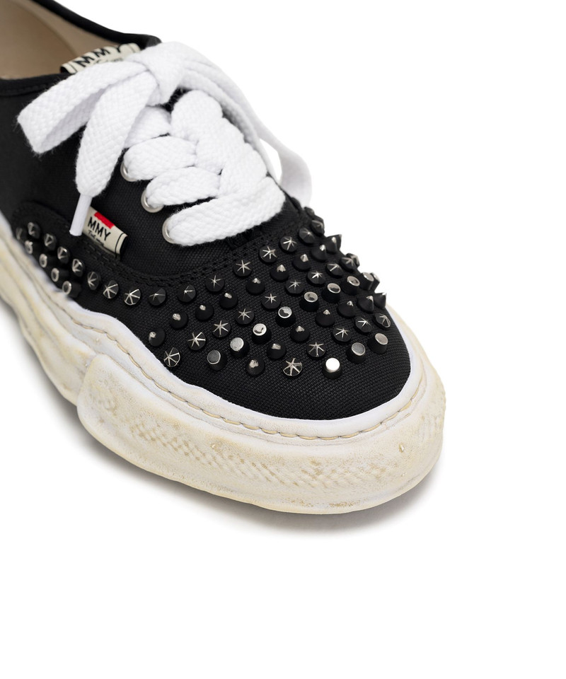 "BAKER" OG Sole Studded Canvas Low-top Sneaker 11