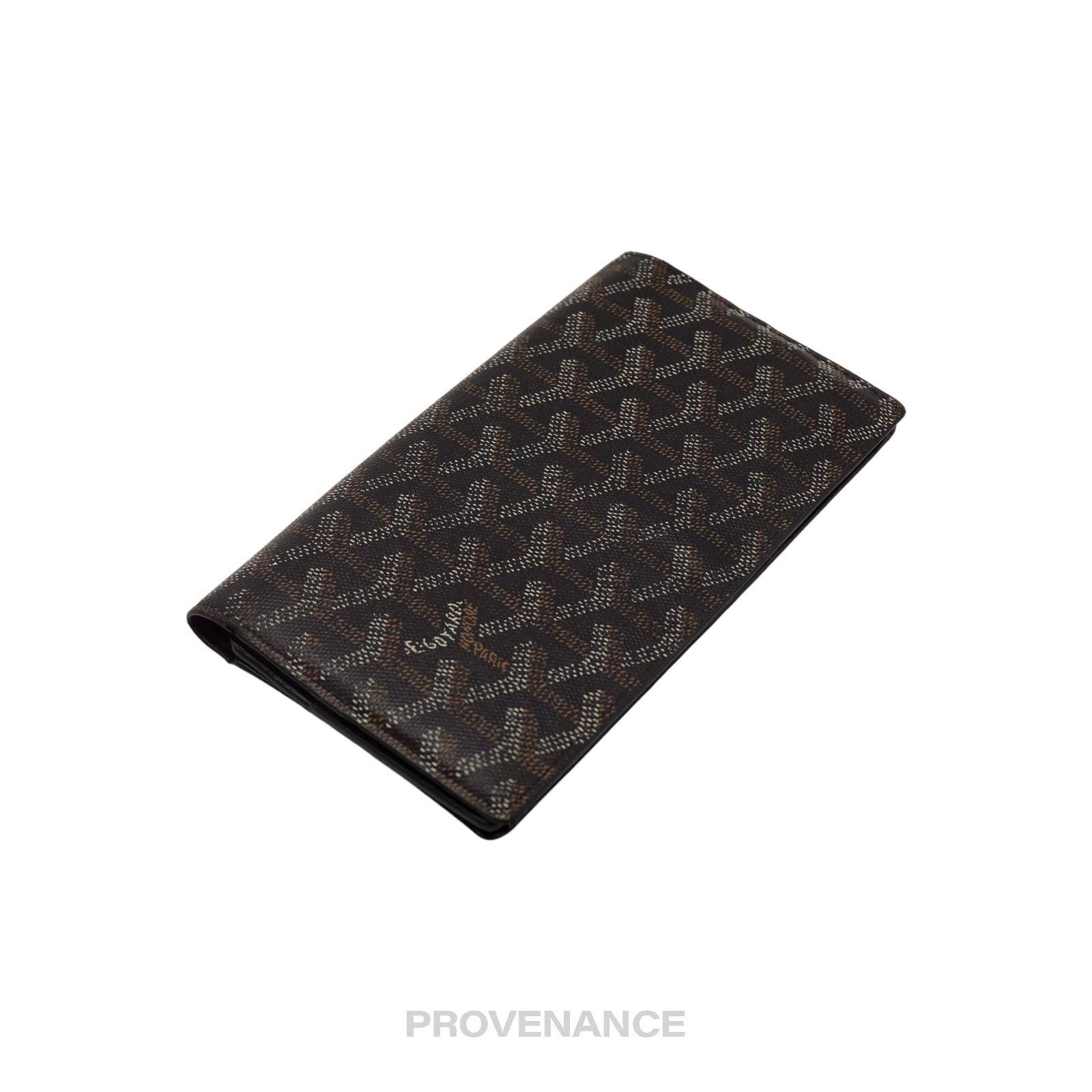 Goyard Richelieu Long Wallet - Black Goyardine - 5