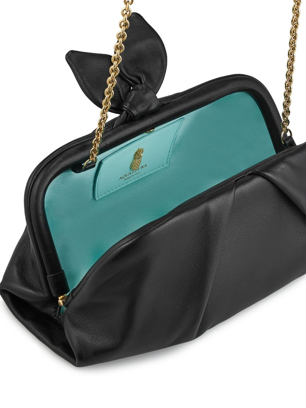 small Bow Tie clutch bag - 5