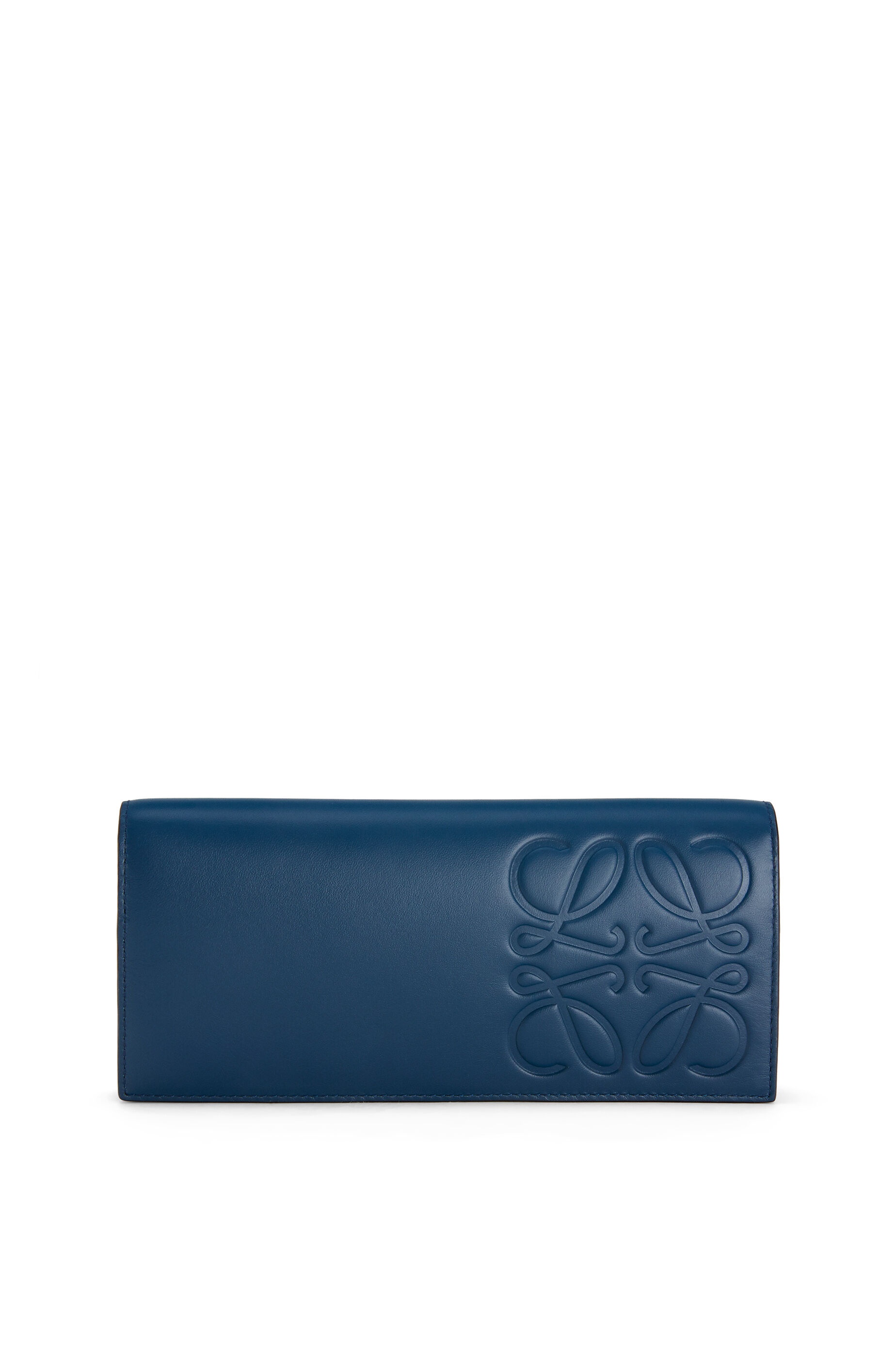 Long horizontal wallet in smooth calfskin - 1