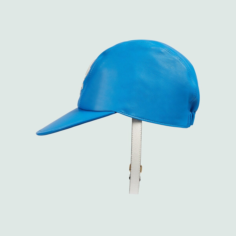 GUCCI adidas x Gucci baseball hat with chin strap outlook