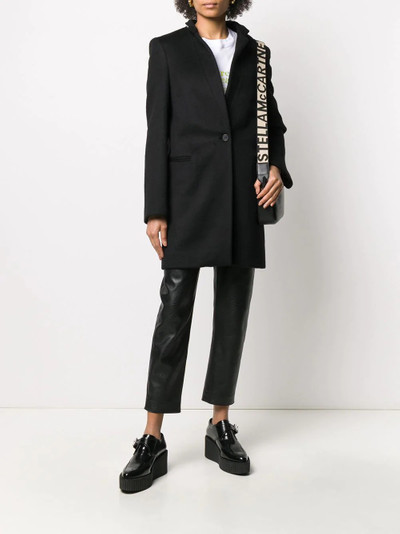 Stella McCartney single-breasted wool coat outlook