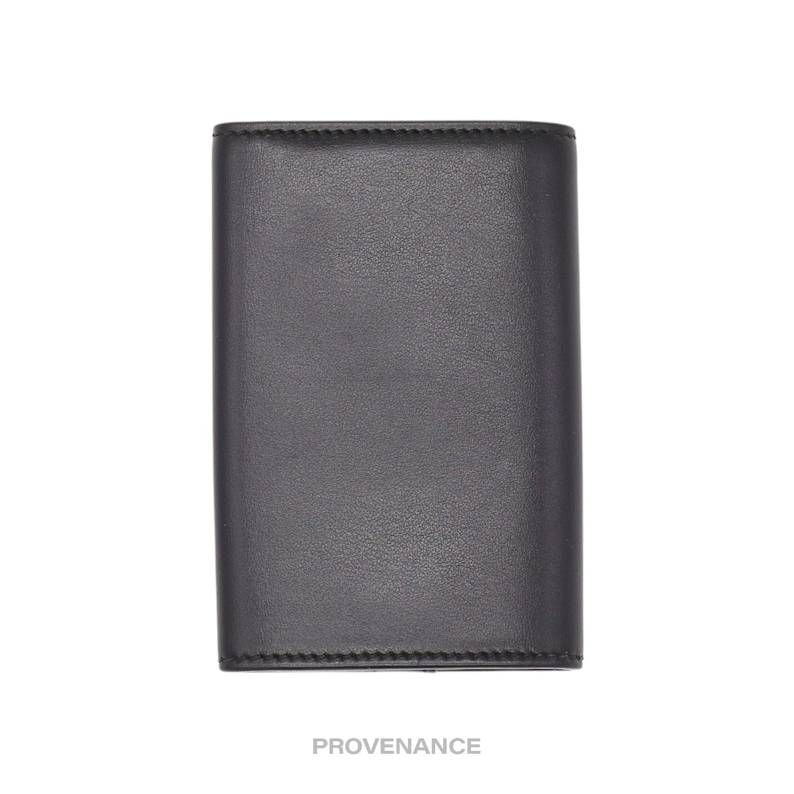 Gucci GG Vintage Logo 6 Key Holder - Black Leather Gold - 3