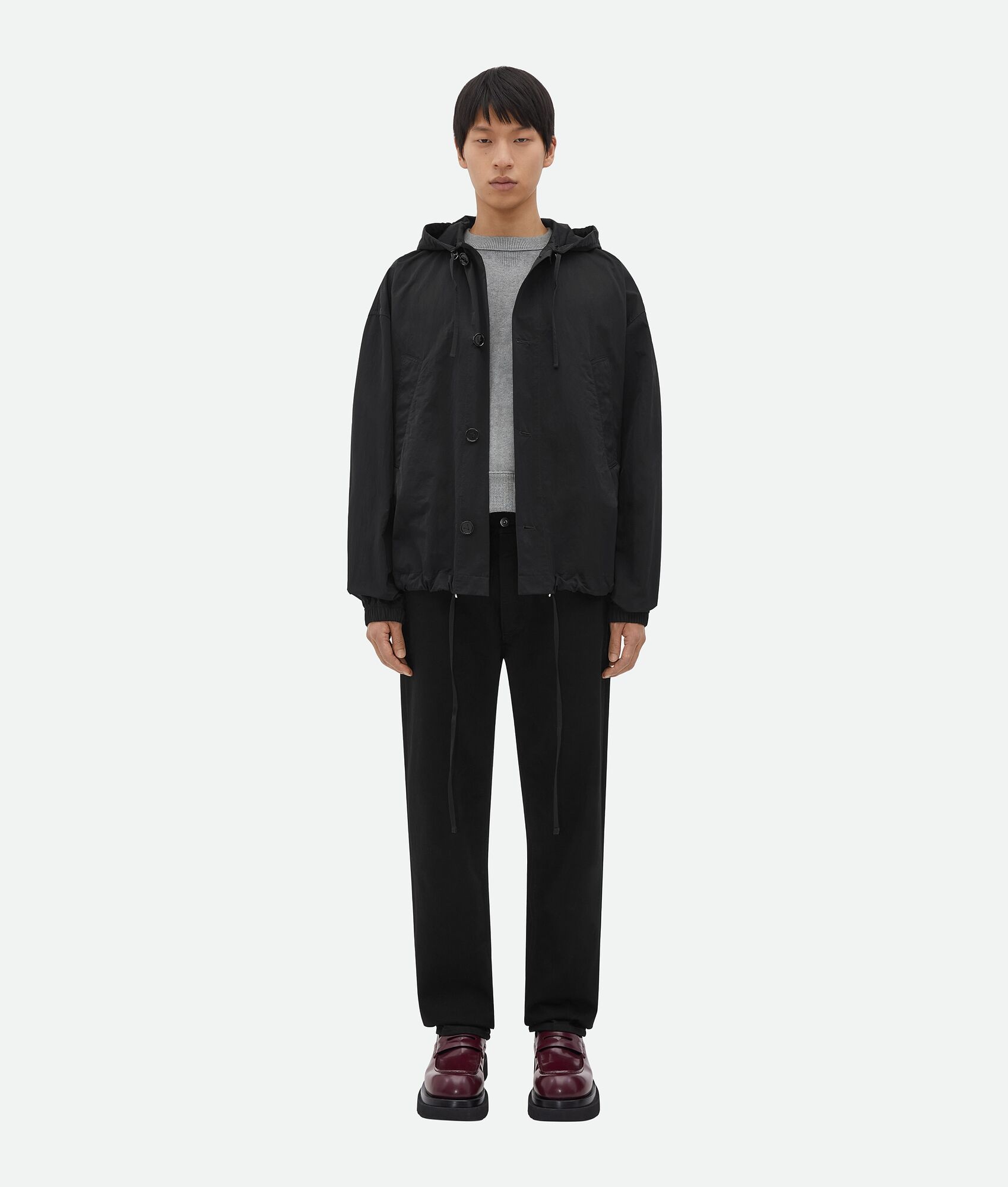 Packable Tech Nylon Jacket - 4
