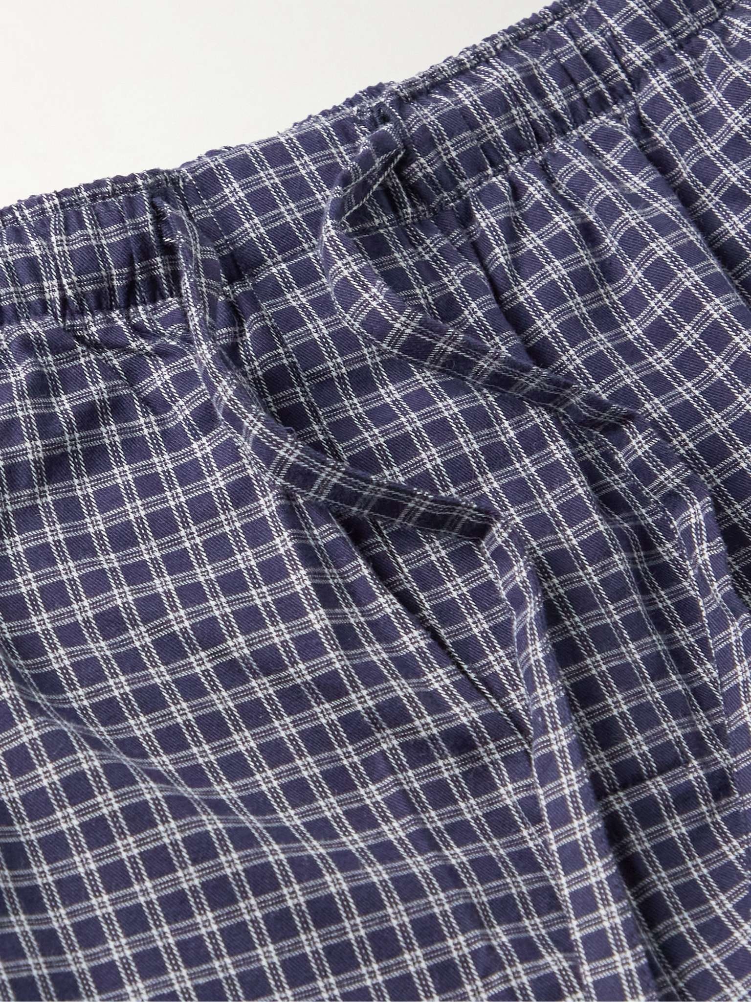 Braemar 32 Checked Cotton-Flannel Pyjama Trousers - 3