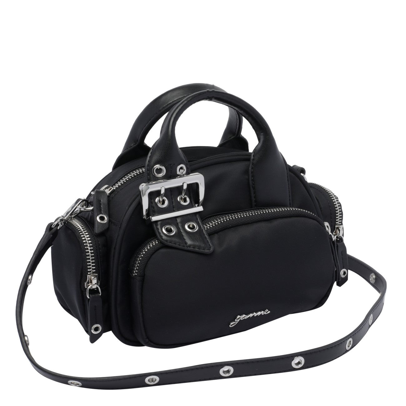 Ganni Women Small Bucky Polonchon Handbag - 2