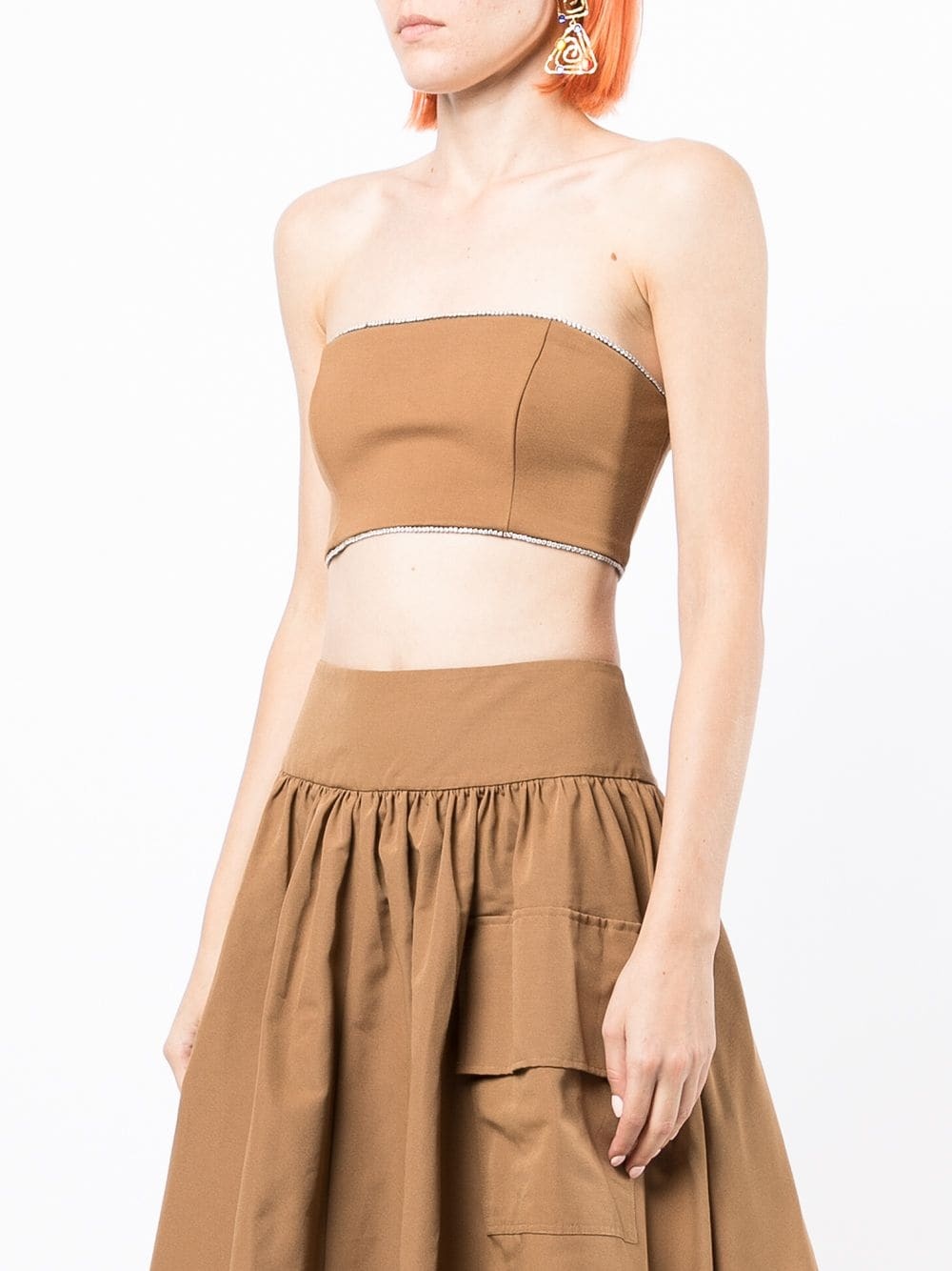 cropped bralette top - 3