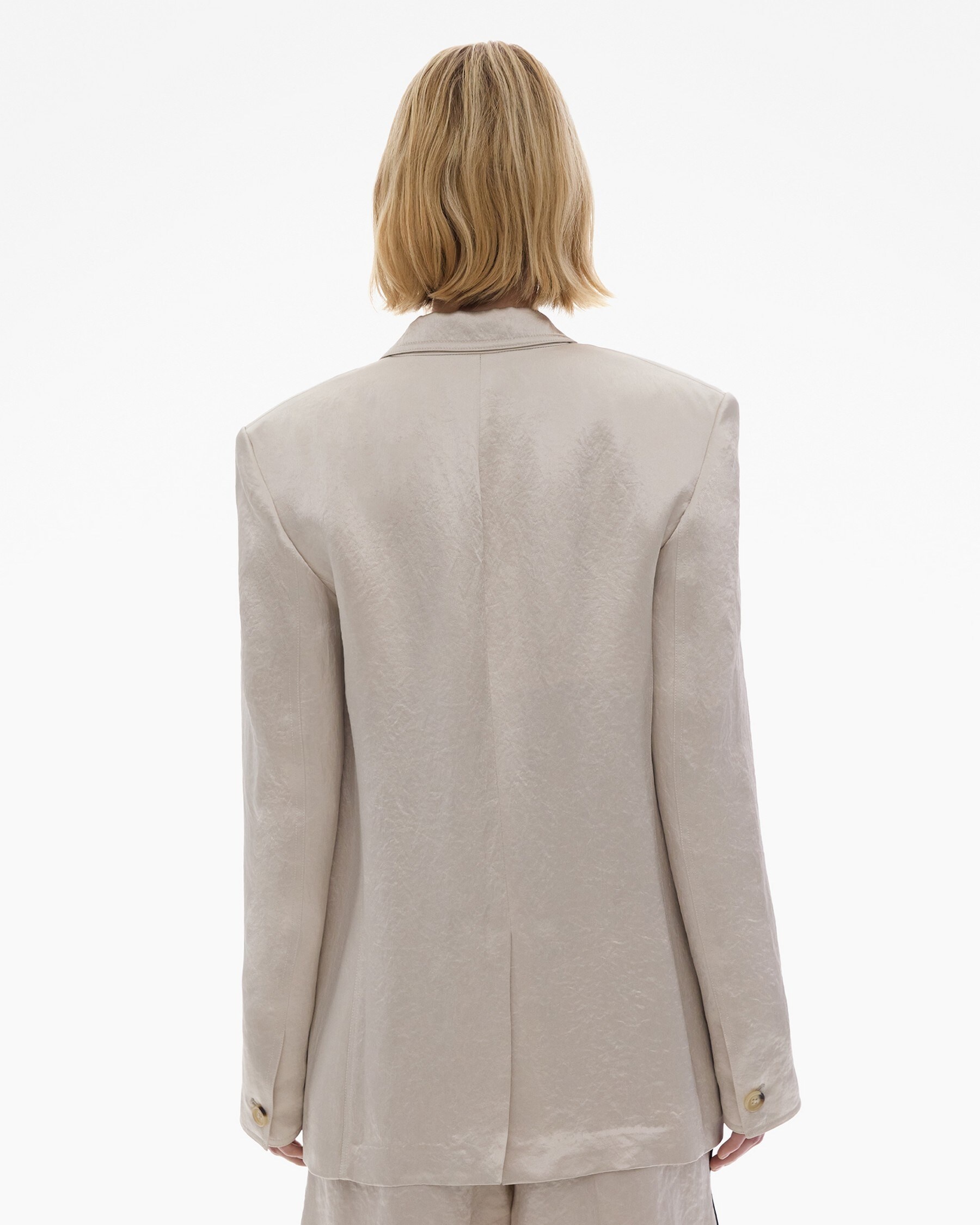 SATIN BLAZER - 4