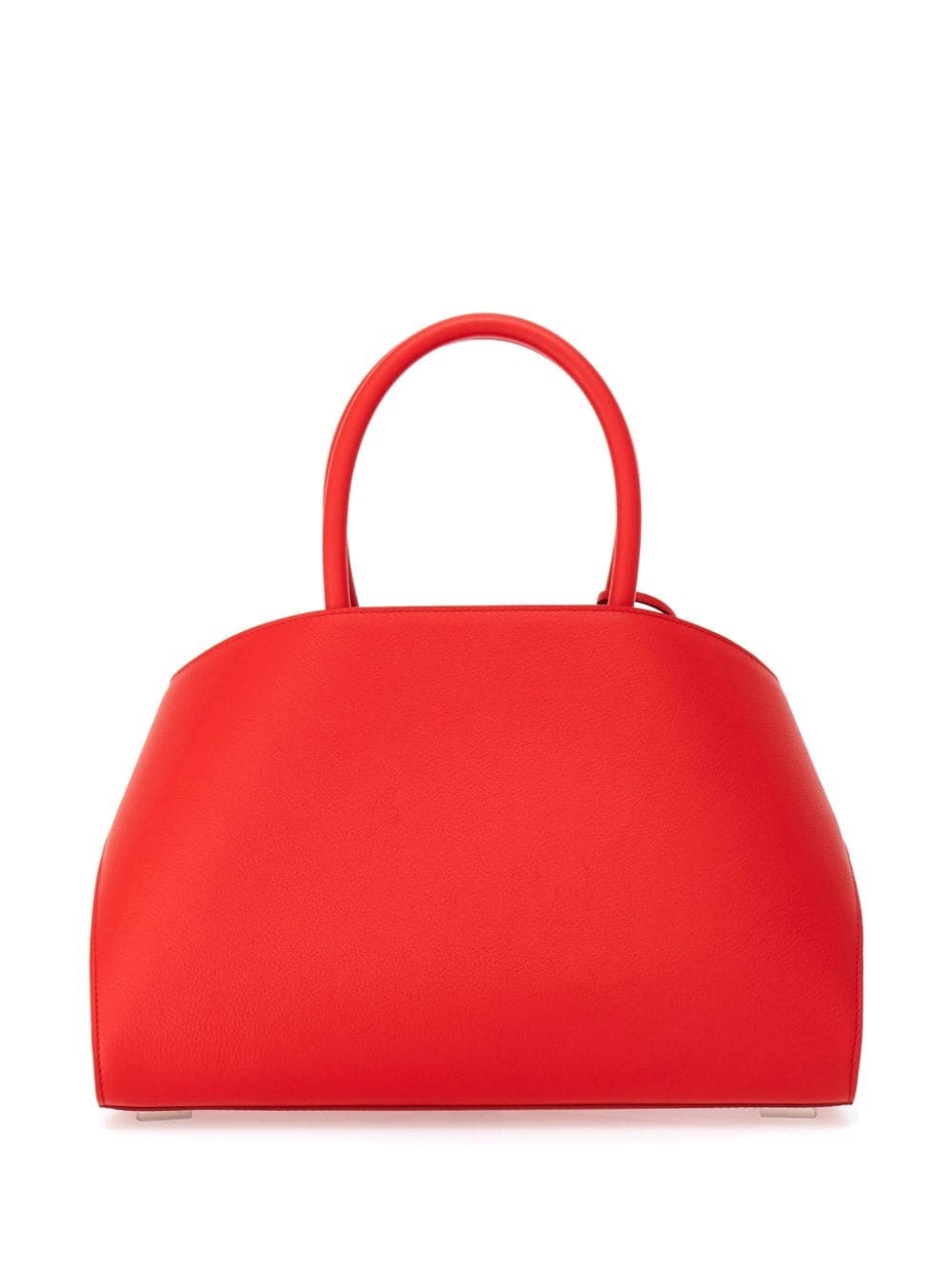 Hug leather tote bag - 4