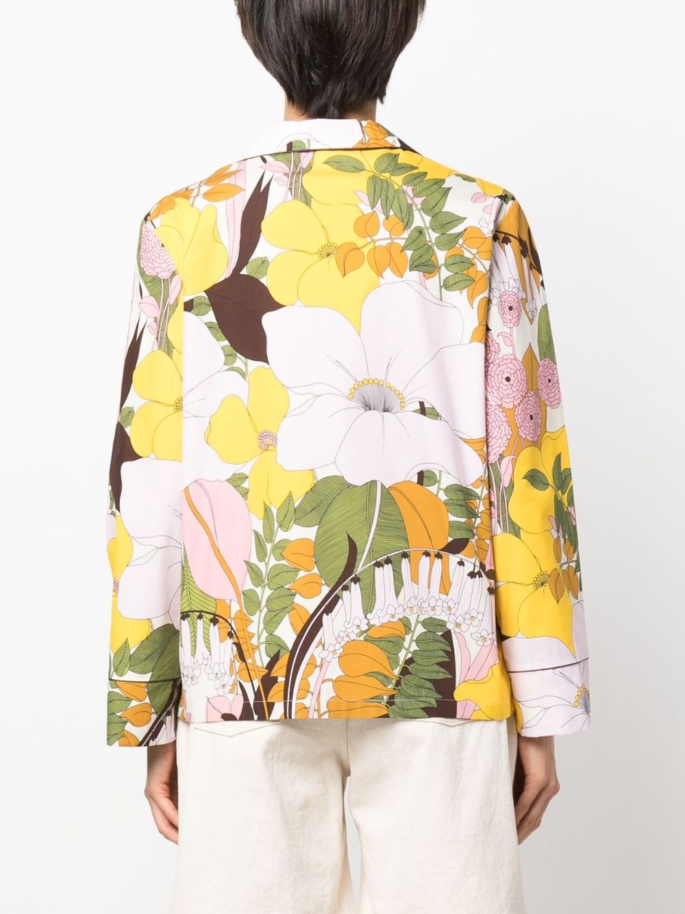 Hammock floral-print cotton shirt - 4