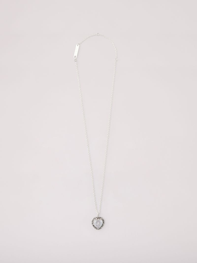 Heart Ring Charm Necklace - 1