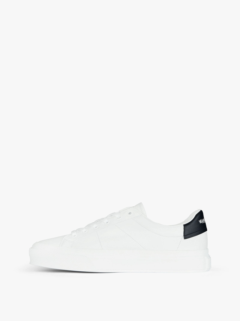 Givenchy SNEAKERS CITY SPORT IN LEATHER WITH TAG EFFECT DOG PRINT outlook
