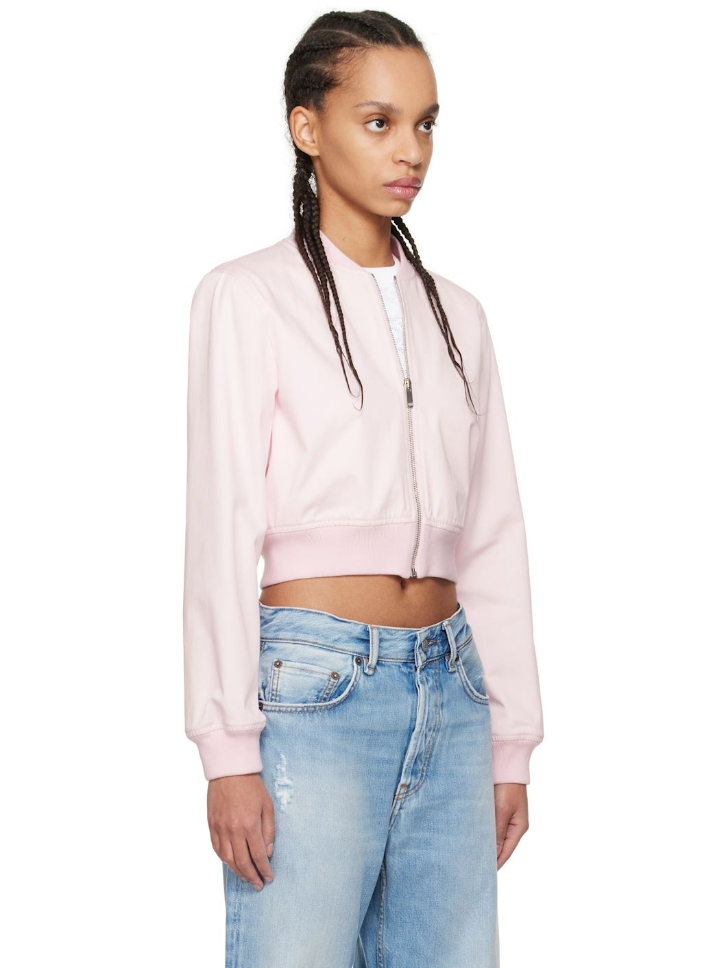 Pink GIVENCHY Medallion Slim Fit Bomber Jacket - 2