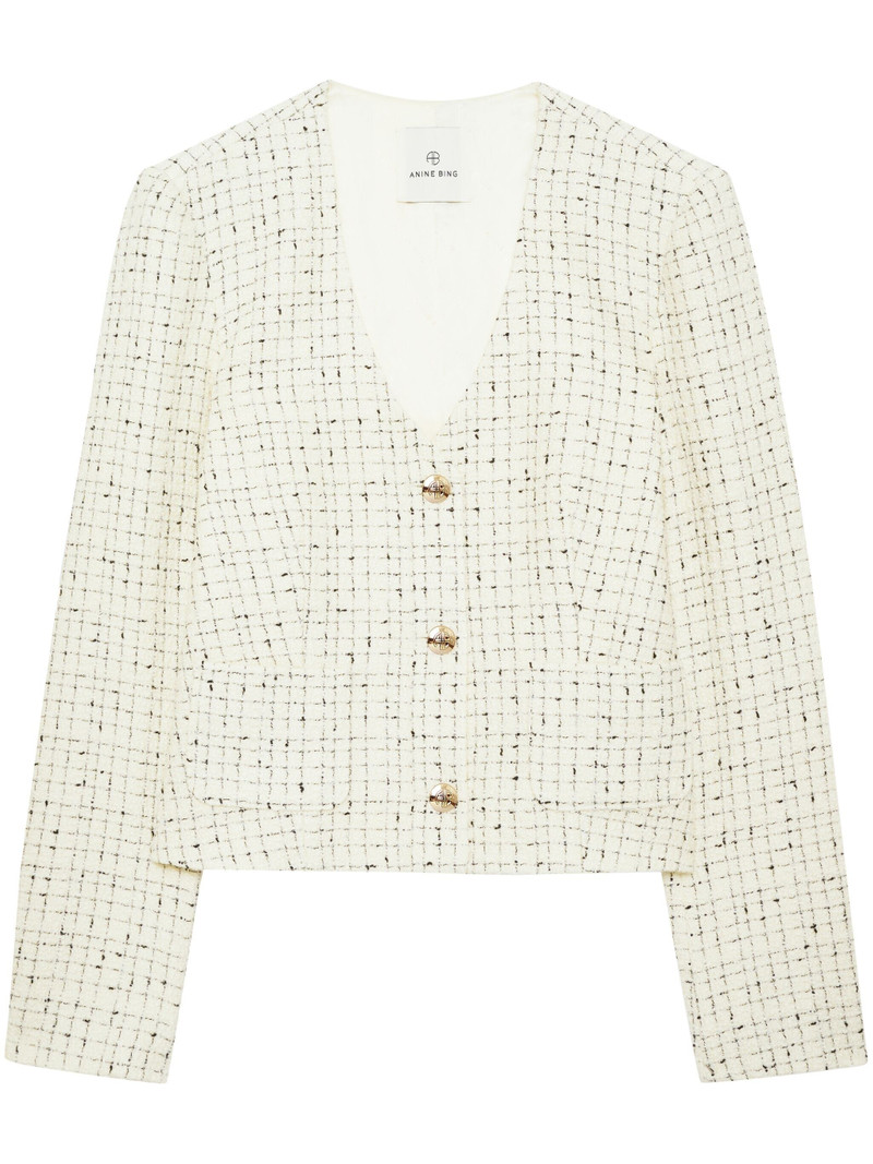 Anitta tweed cropped jacket 1