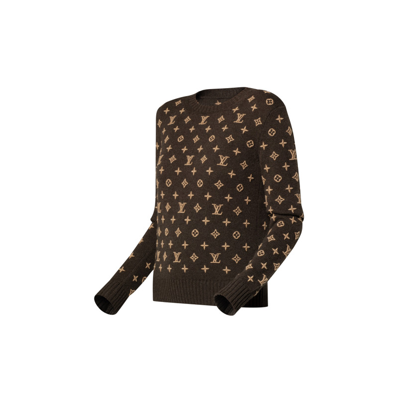 Louis Vuitton 3D Monogram Knit Pullover outlook