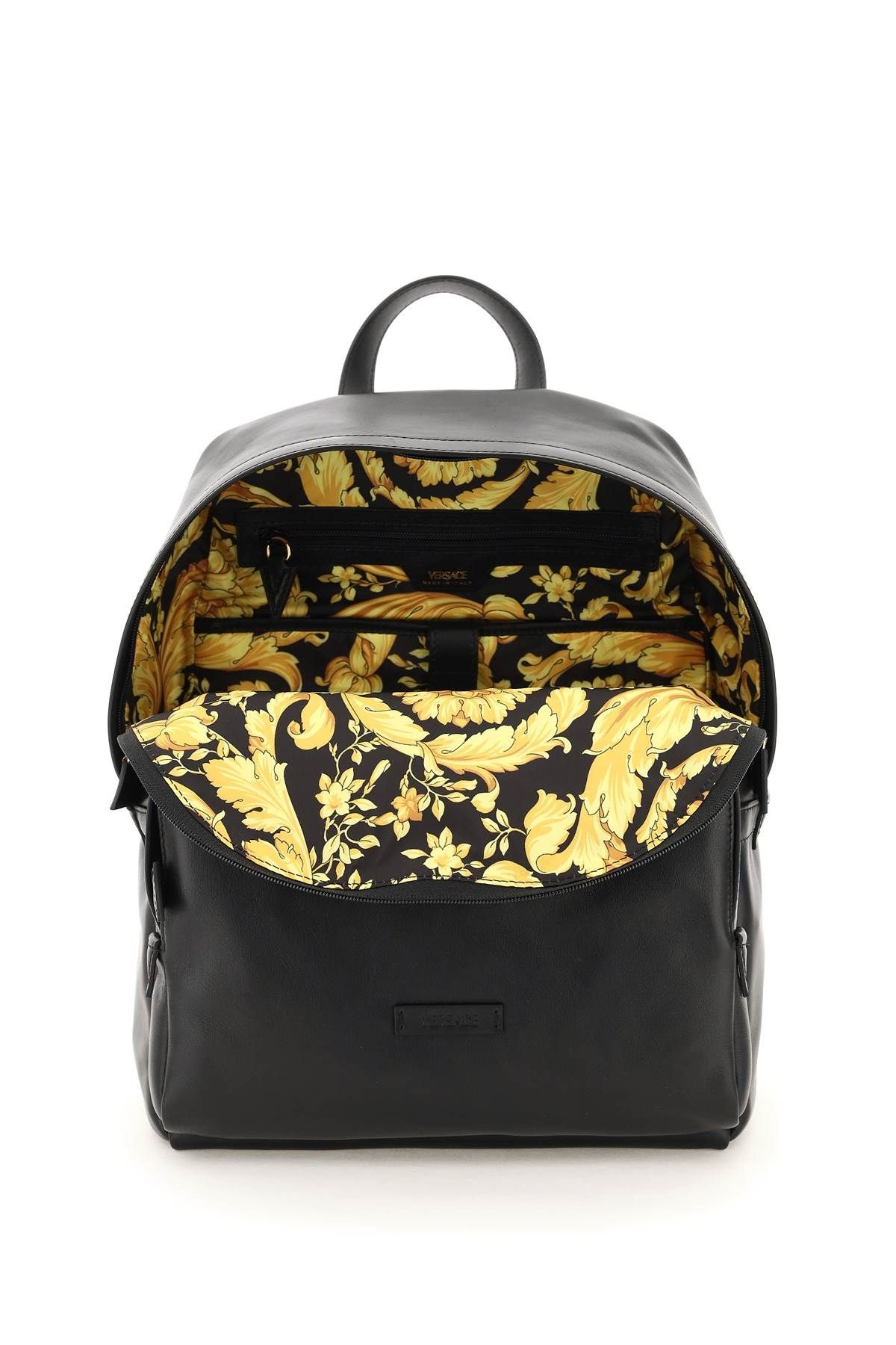 LA MEDUSA LEATHER BACKPACK - 4