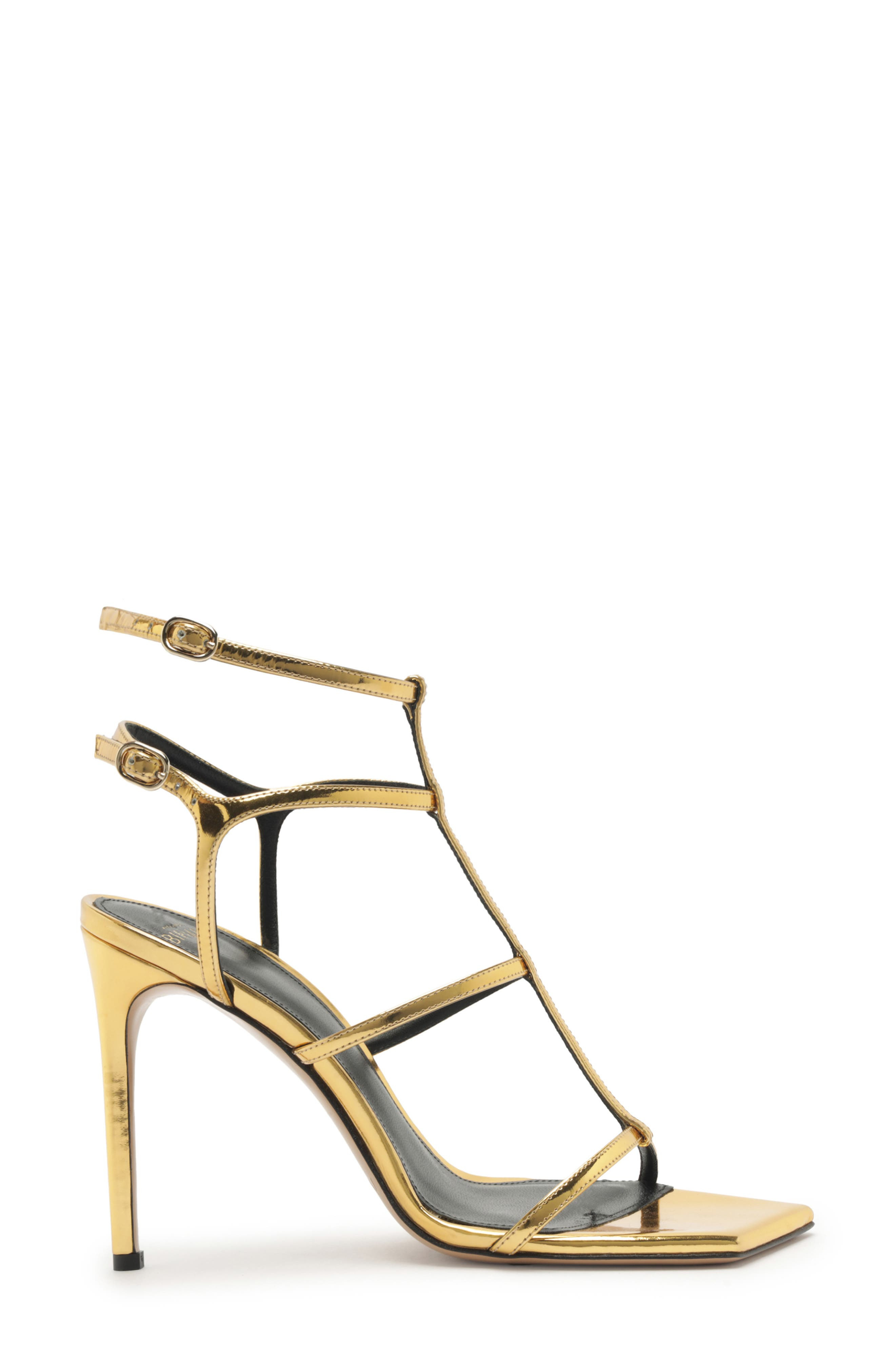 Alexandre Birman Amanda Cage Sandal in Golden at Nordstrom - 3