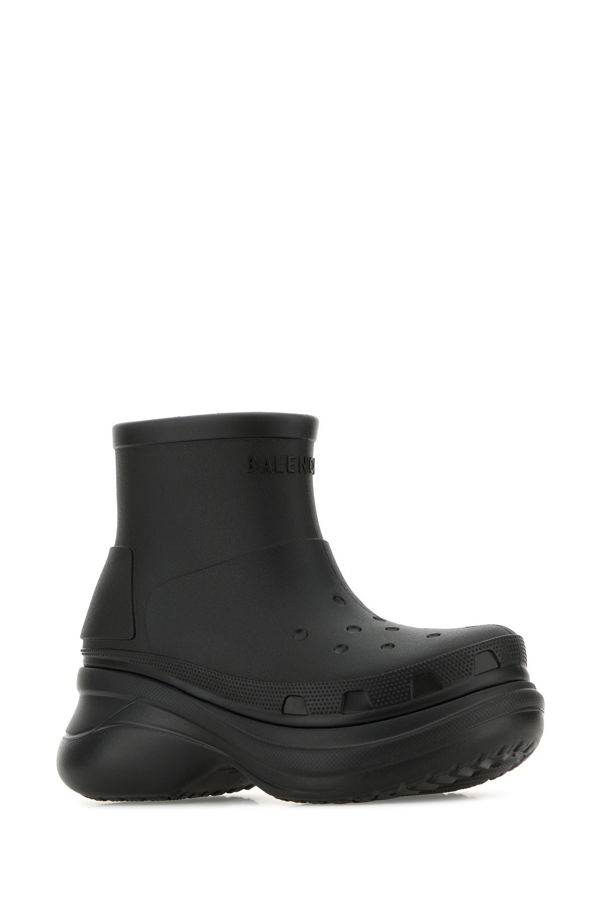 Black rubber Balenciaga X Crocs™ ankle boots - 2