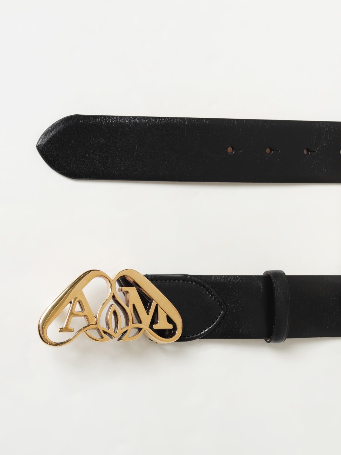 Alexander McQueen leather belt - 3