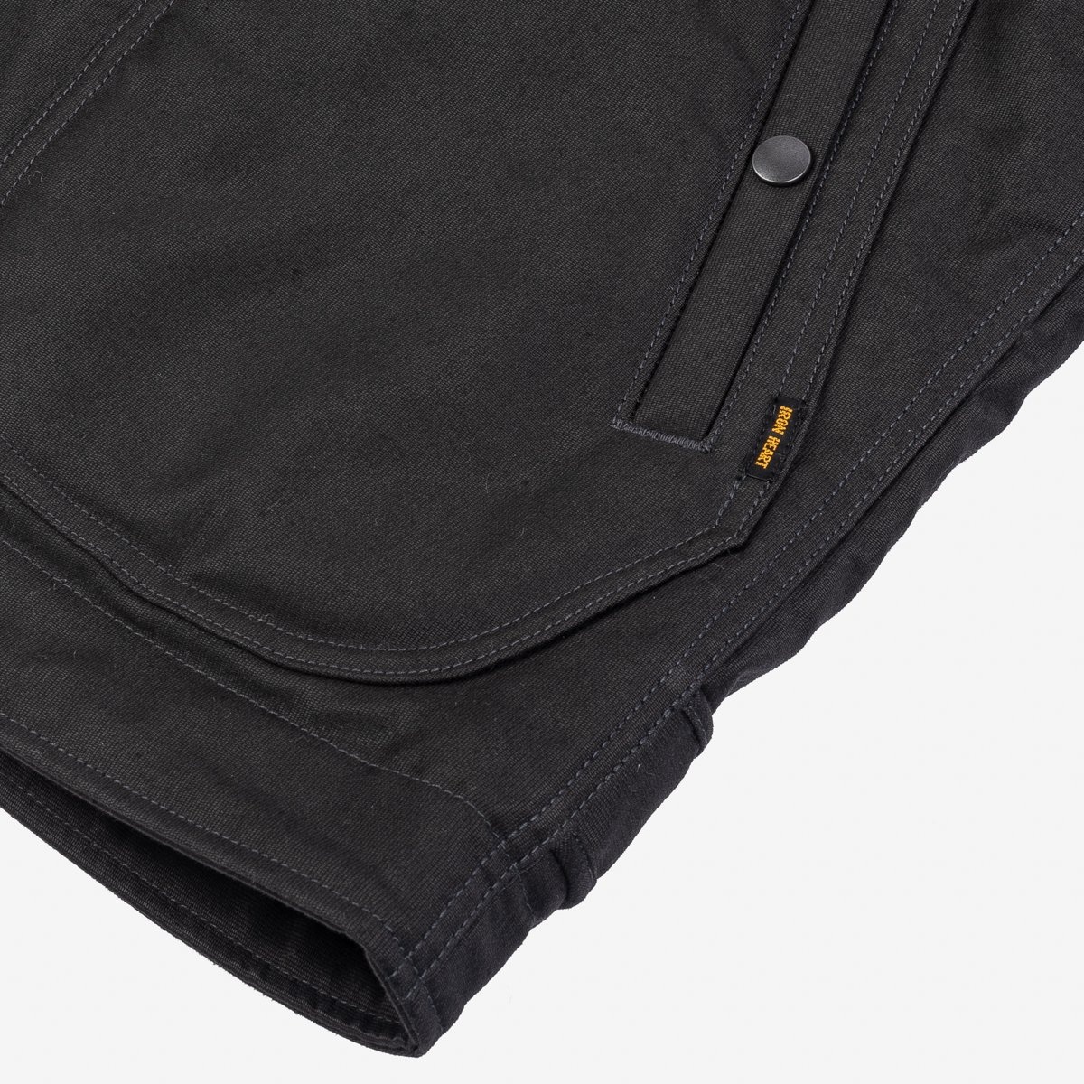IHM-35-BLK Whipcord N1 Deck Jacket - Black - 10