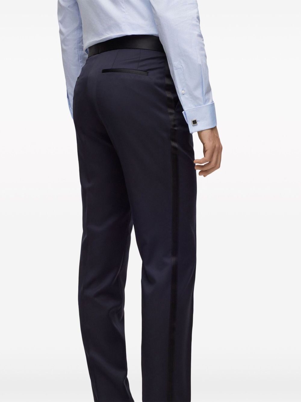 tailored virgin wool trousers - 5
