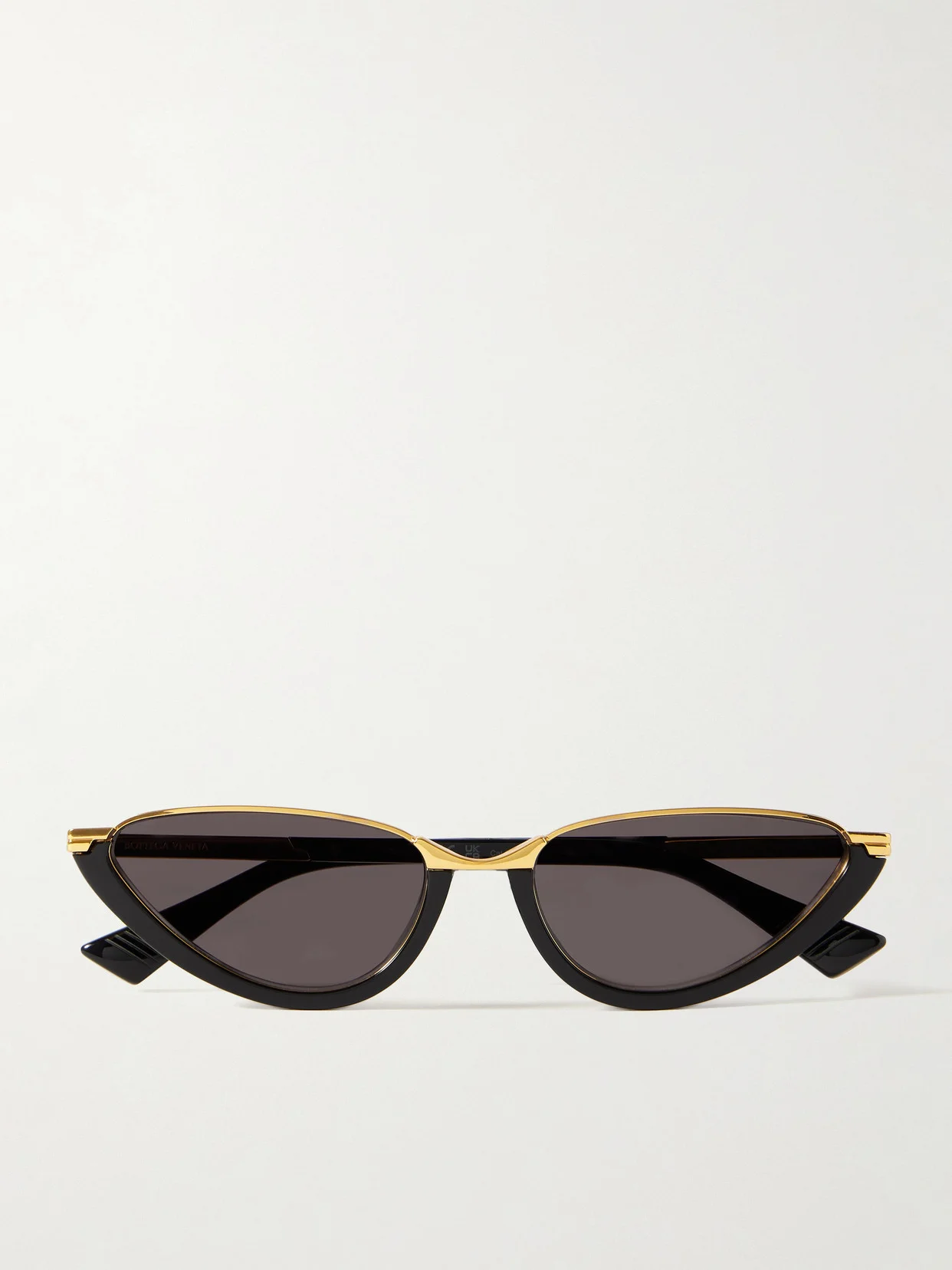 Cat-eye Acetate And Gold-tone Sunglasses - 1