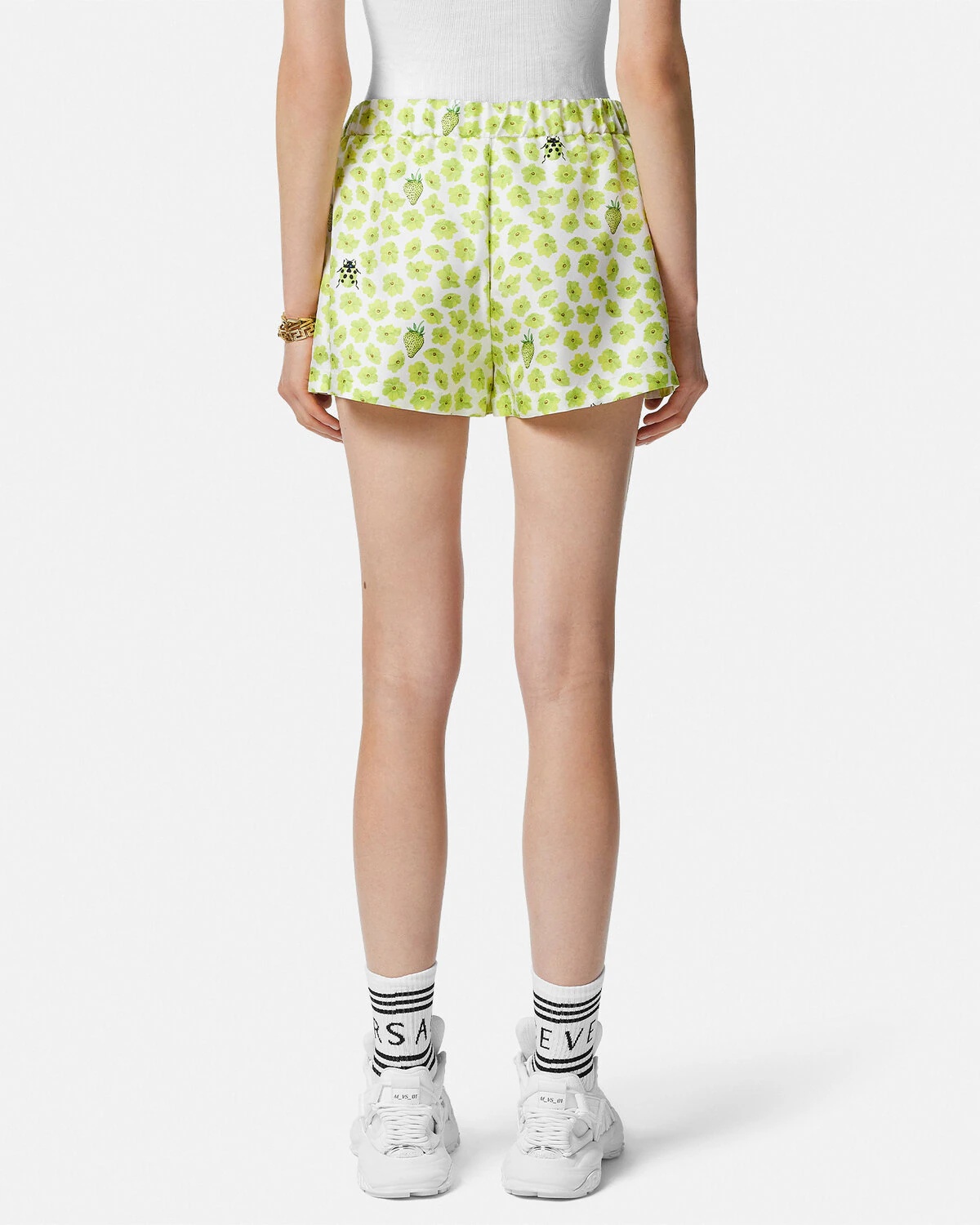 Strawberry Garden Silk Boxer Shorts - 5