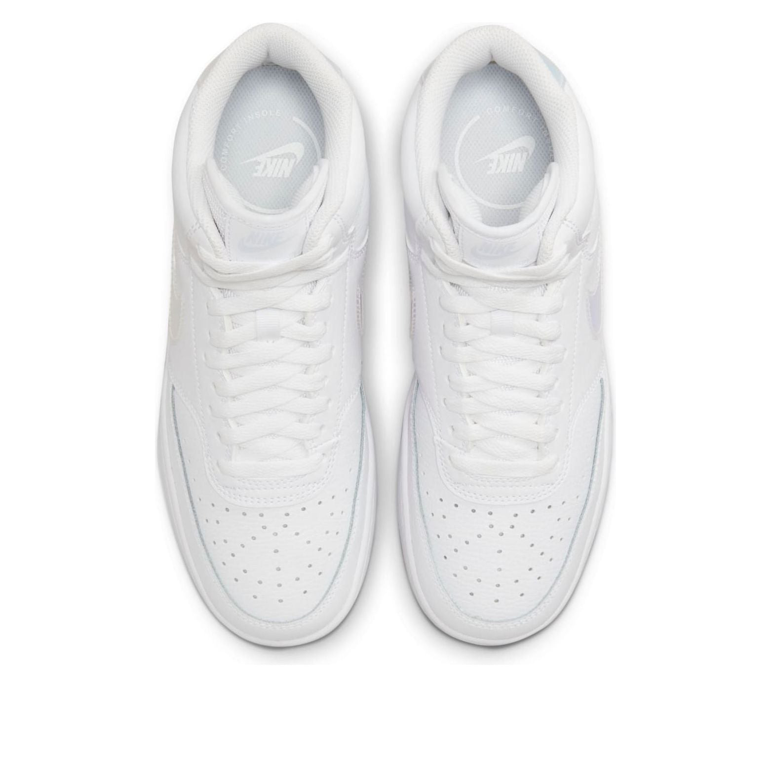 (WMNS) Nike Court Vision Mid 'White Iridescent' FD0819-100 - 4