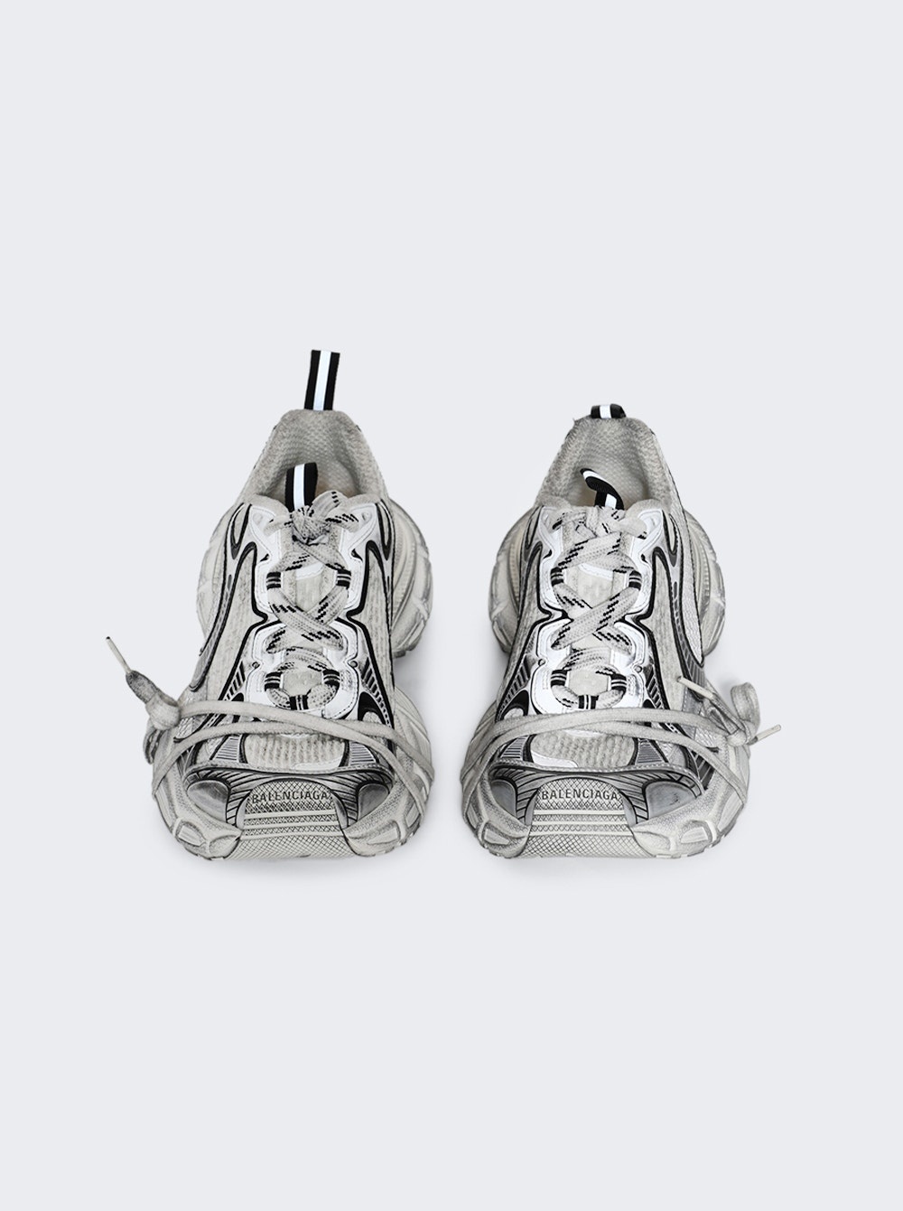 3xl Sneakers Eggshell And Black - 5