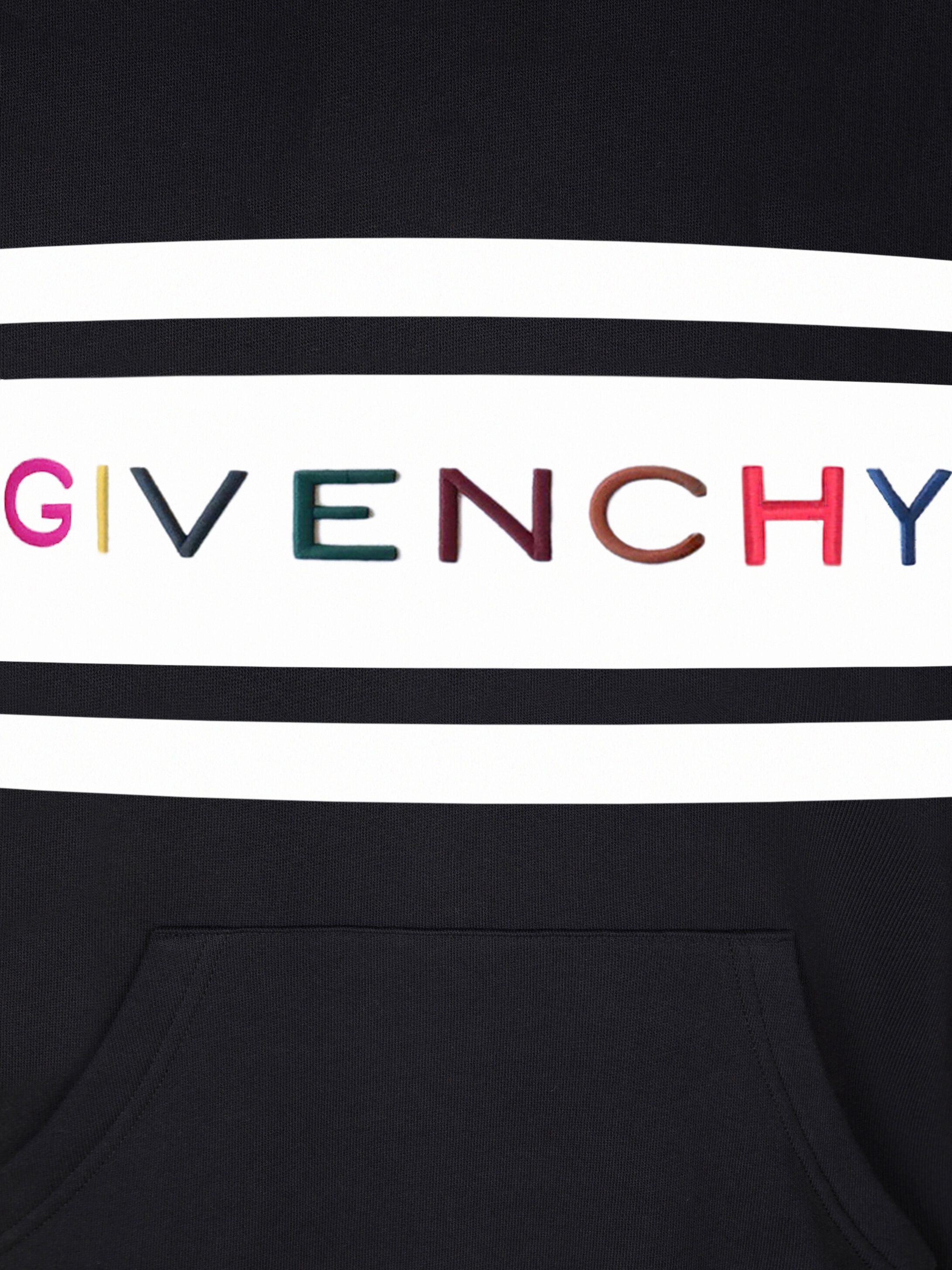 GIVENCHY PARIS embroidered hoodie - 6