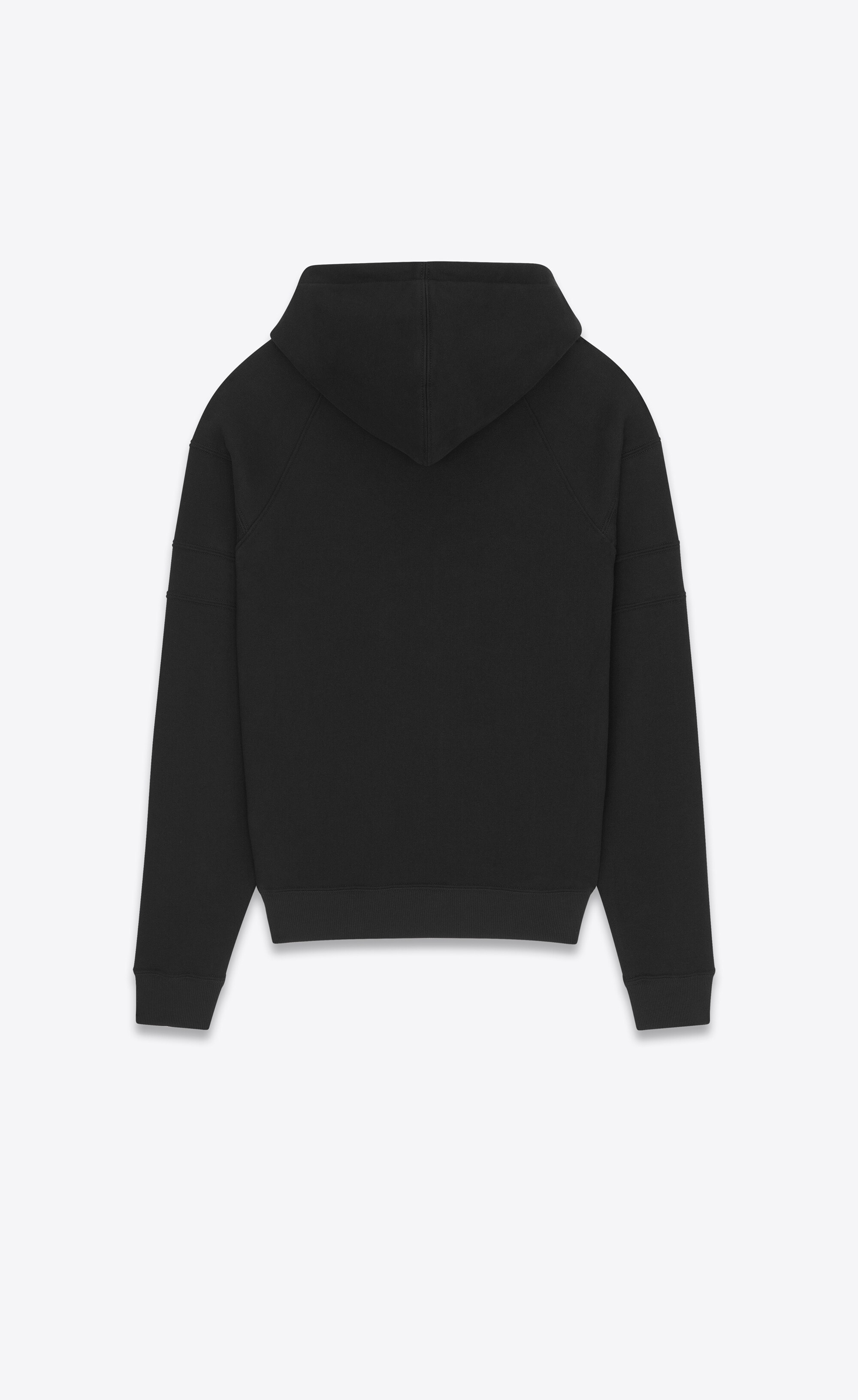 laced raglan hoodie - 2