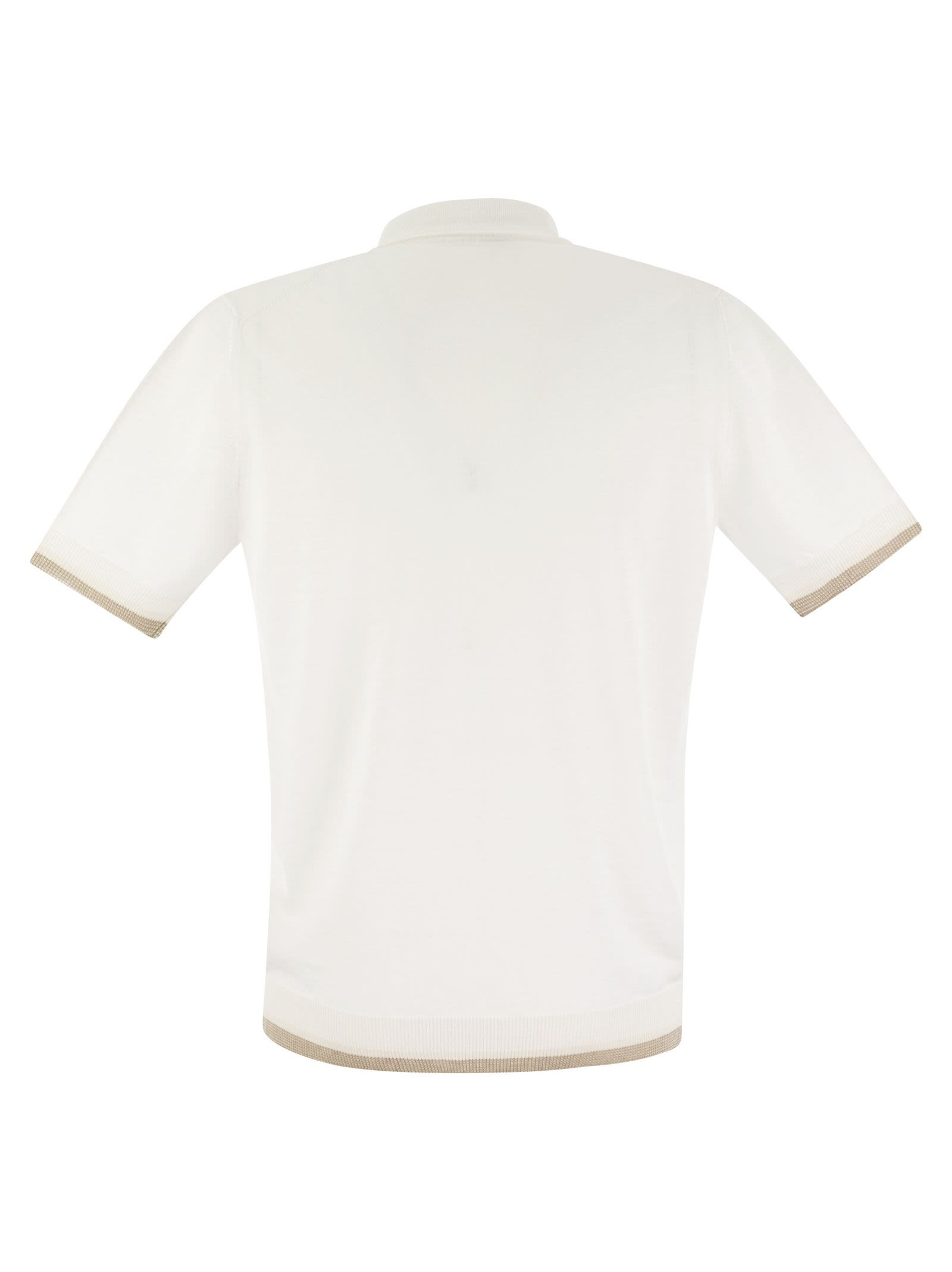 Peserico - Peserico Men Linen And Cotton Yarn Jersey - 2