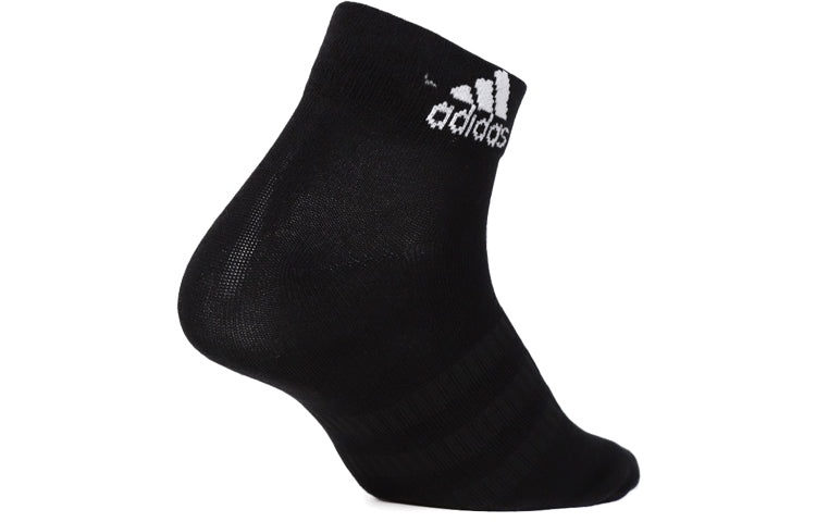 adidas Unisex LIGHT ANK Basketball Socks Combination Pack Black DZ9436 - 2