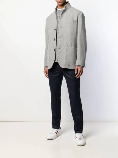 Brunello Cucinelli short single breasted coat outlook