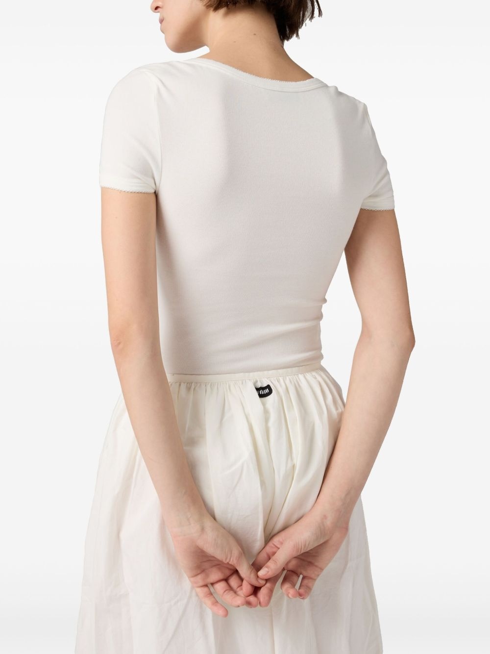 x Petit Bateau embroidered bodysuit - 4