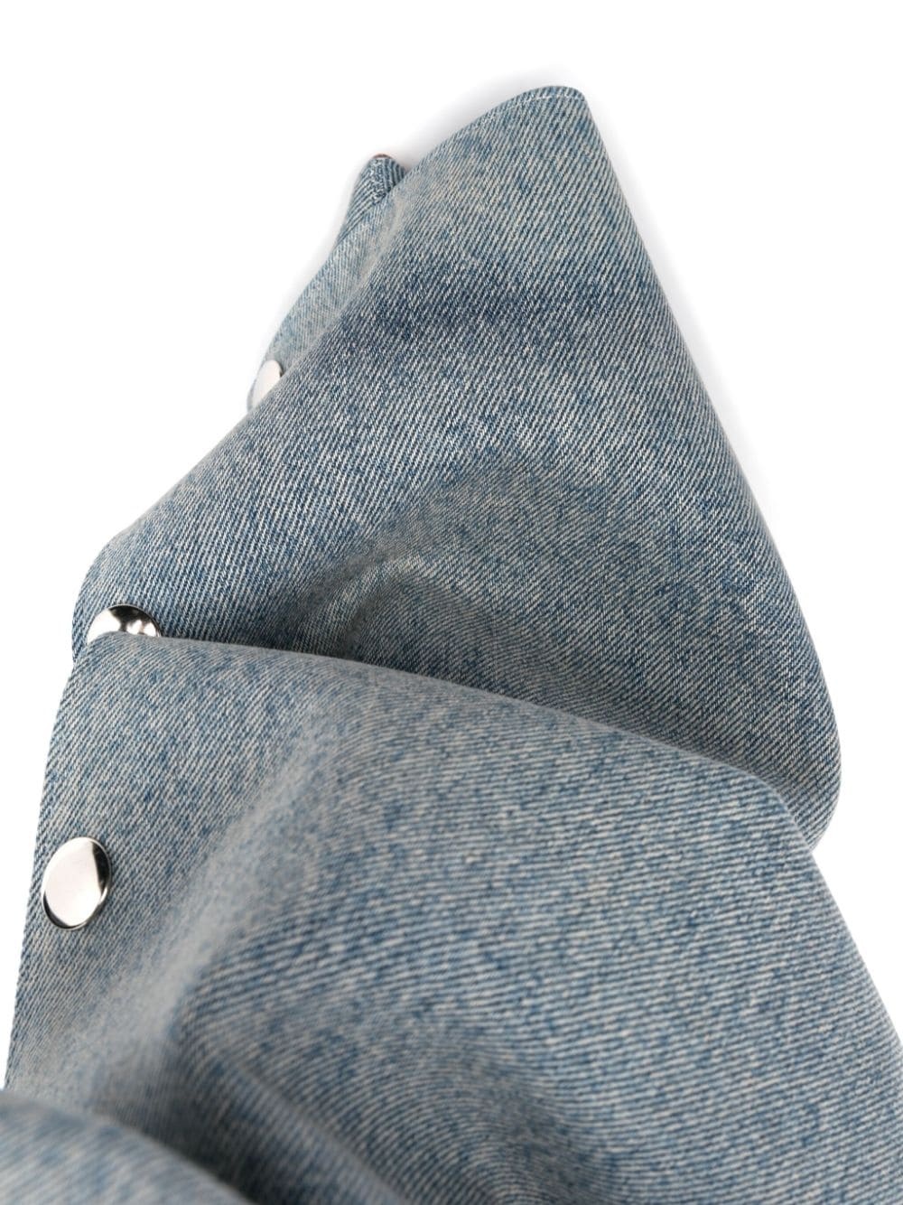 appliqué-detail denim boots - 4
