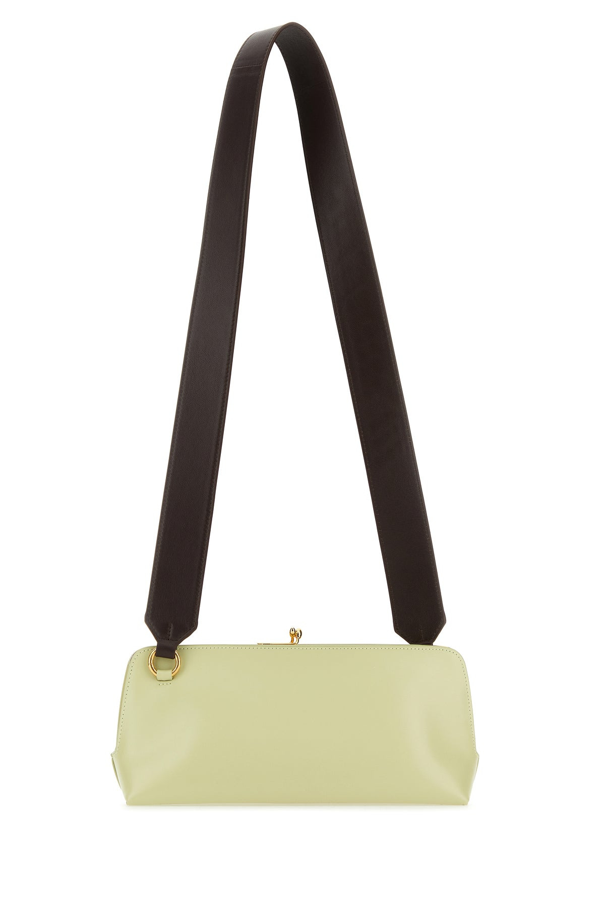 Pastel green leather shoulder bag - 3