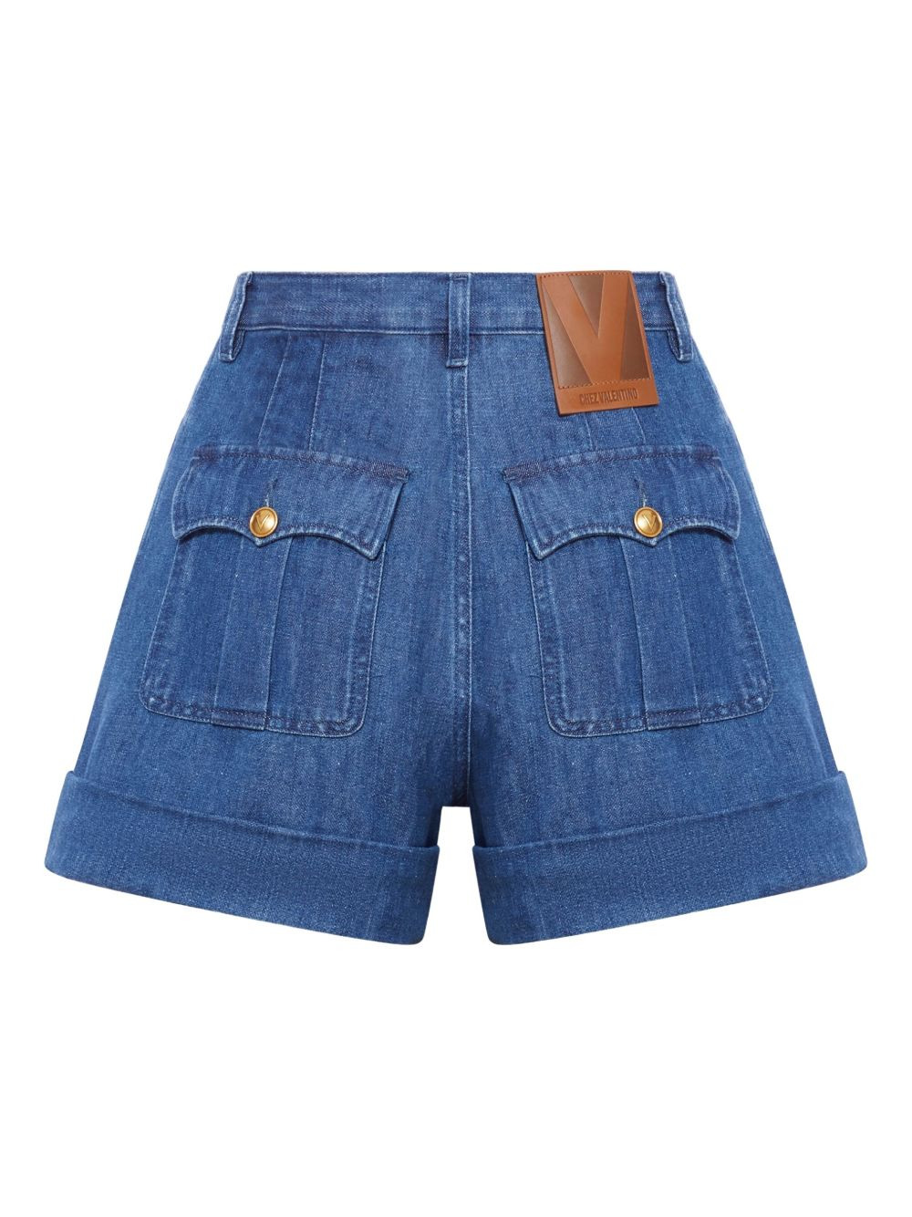 denim shorts - 2