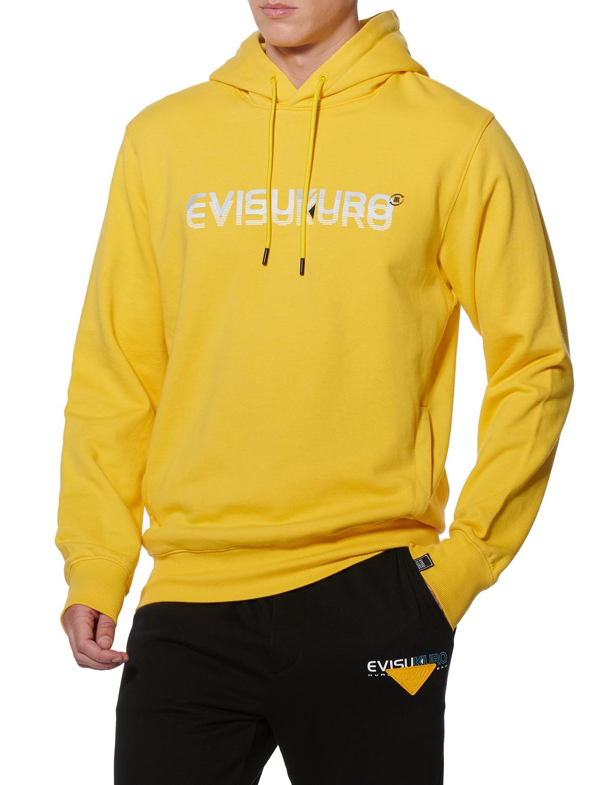 Leather Patch Hoodie - 4