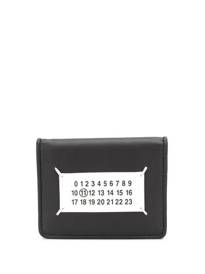 Maison Margiela signature four-stitch and number list patch cardholder outlook