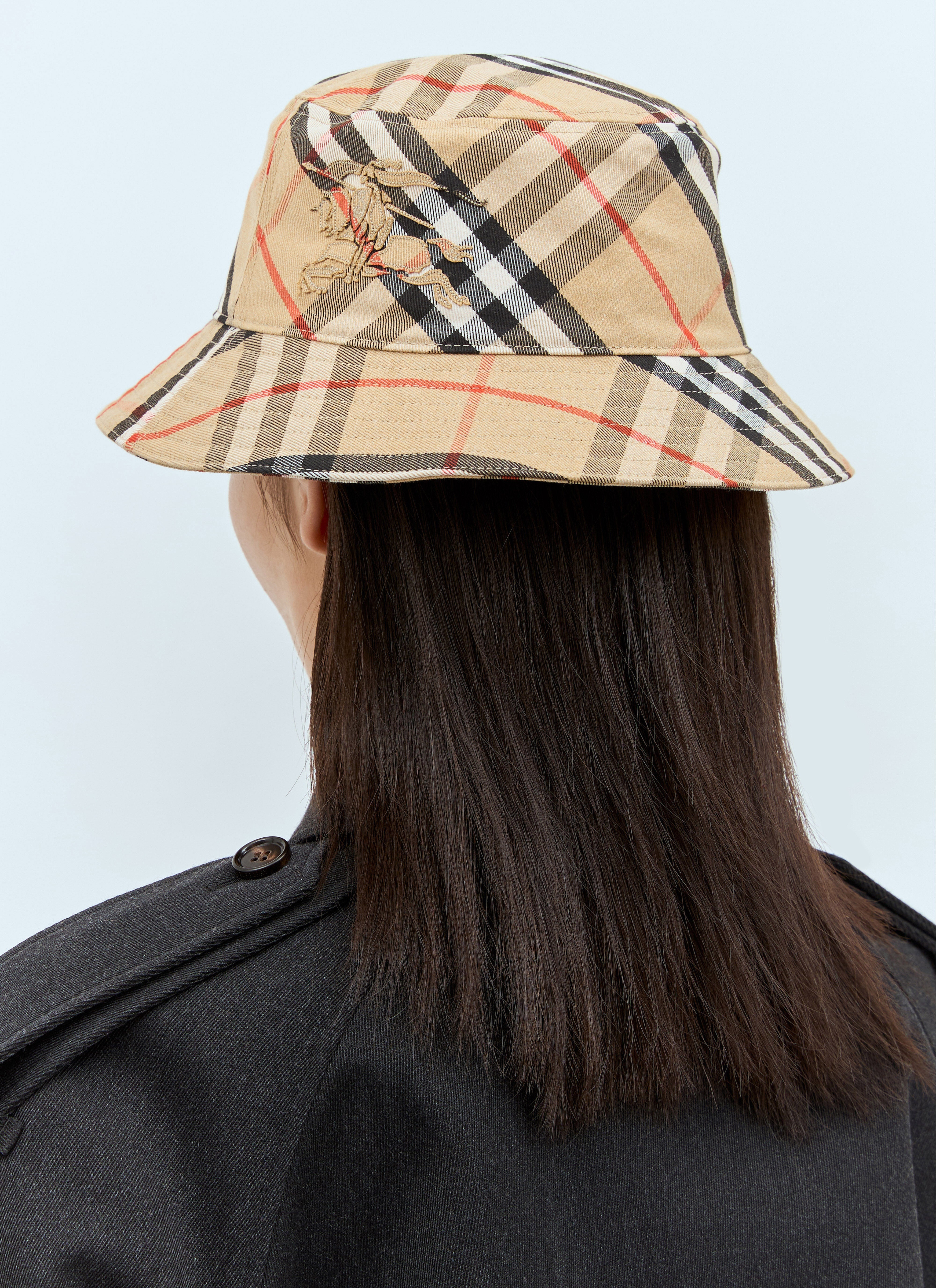 Burberry Women Check Bucket Hat - 2