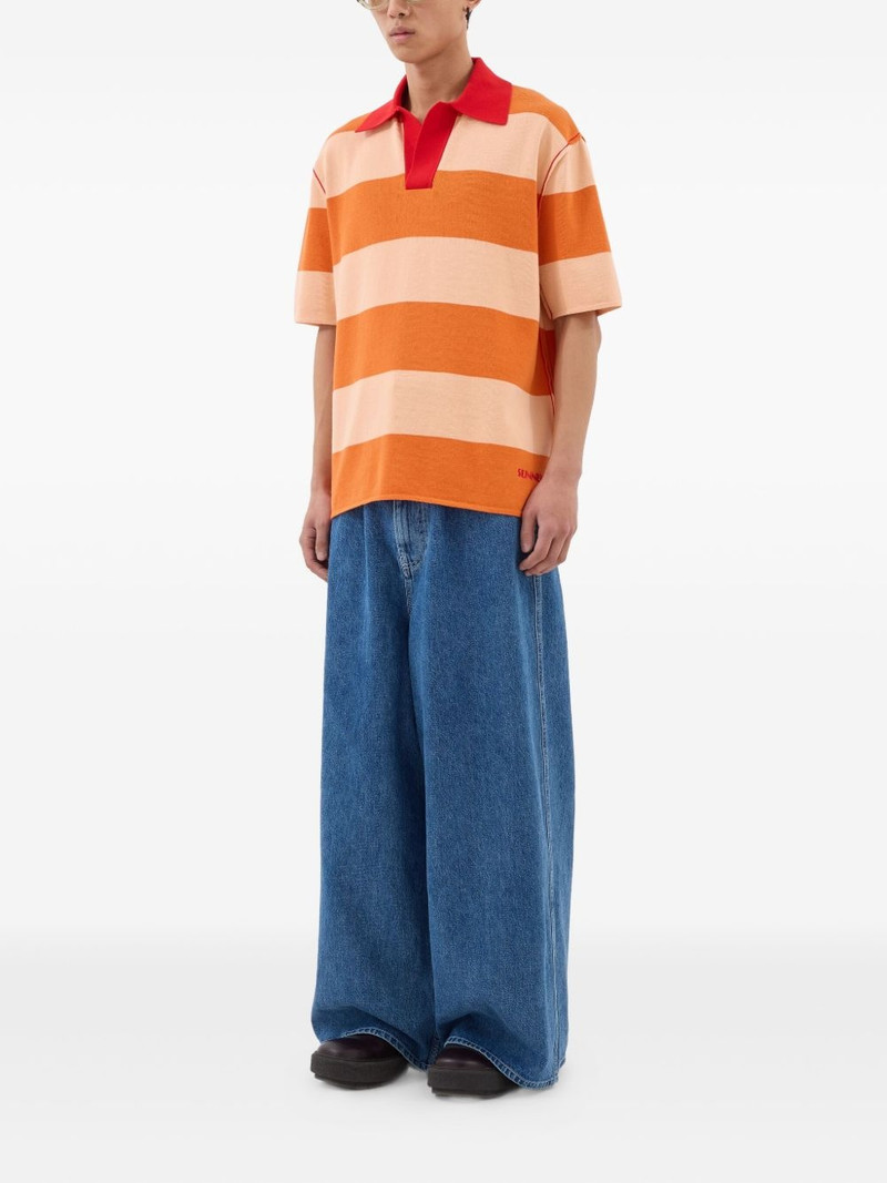 striped short-sleeve polo shirt 3