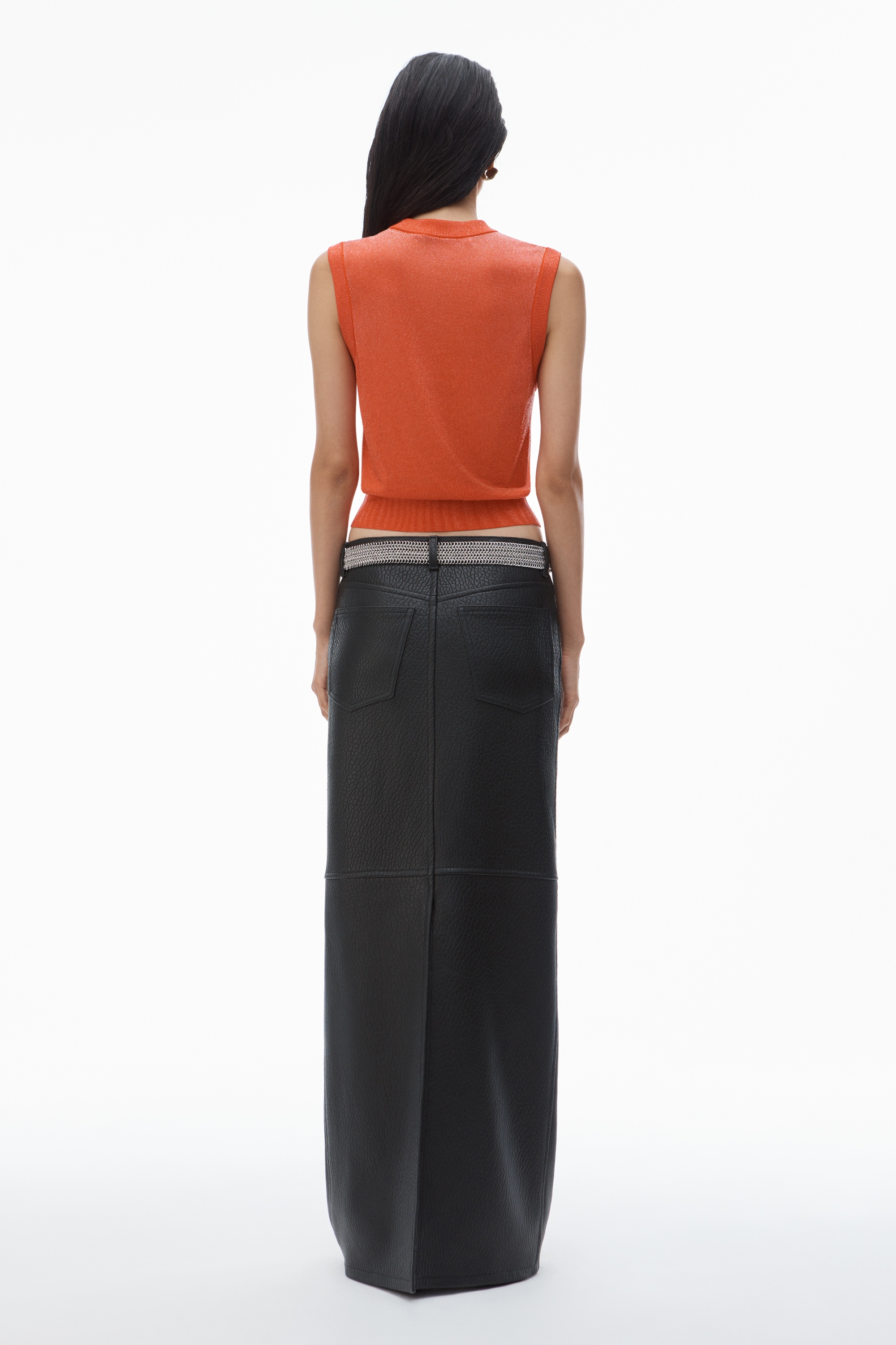 Clear Bead Hotfix Knit Vest - 4