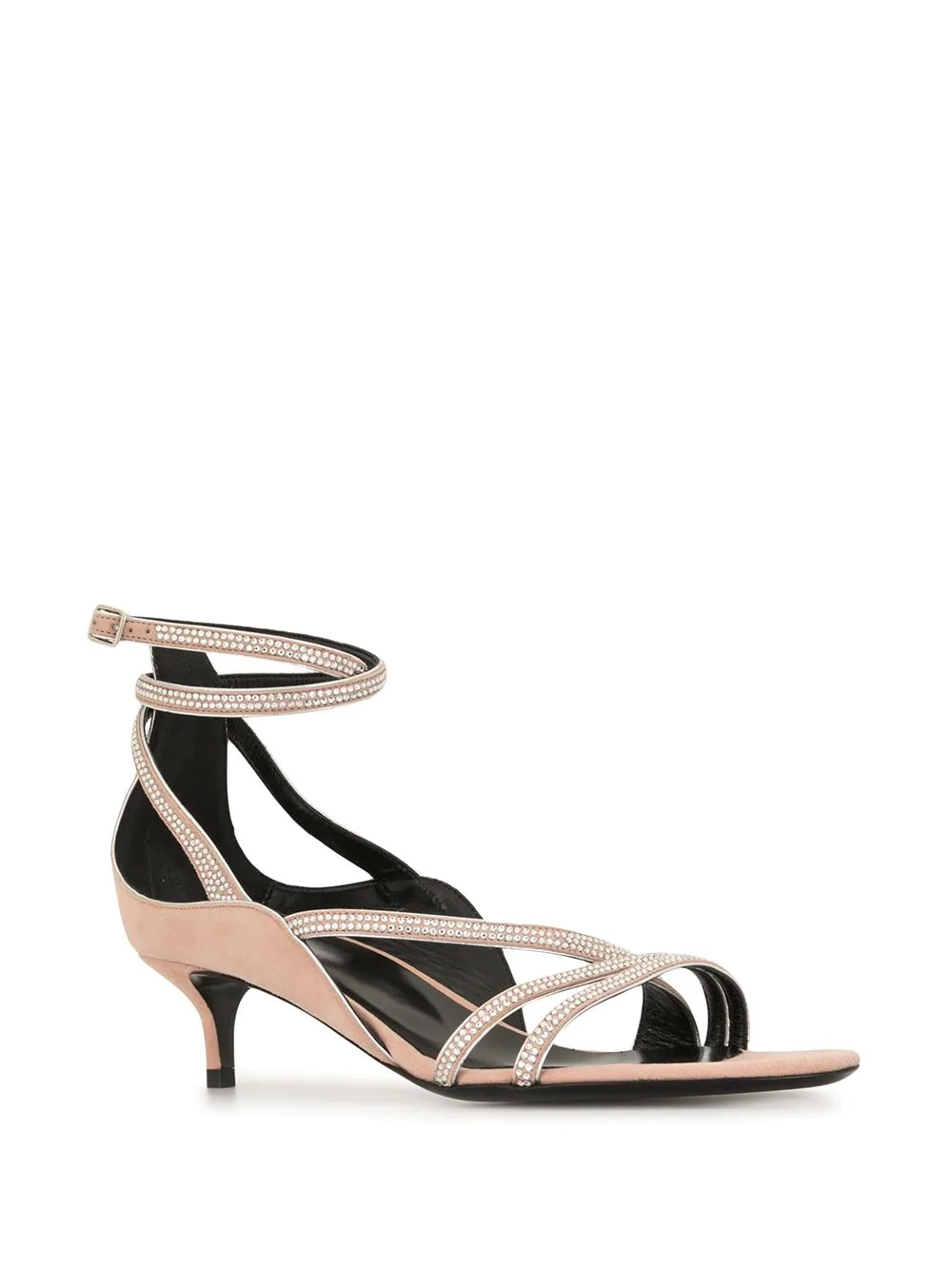 strappy heeled sandal - 2