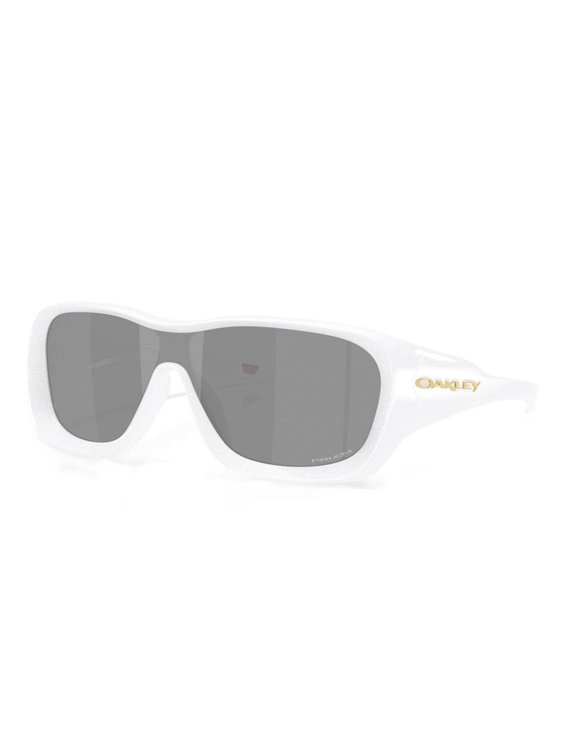 OAKLEY De La Salle geometric-frame sunglasses outlook