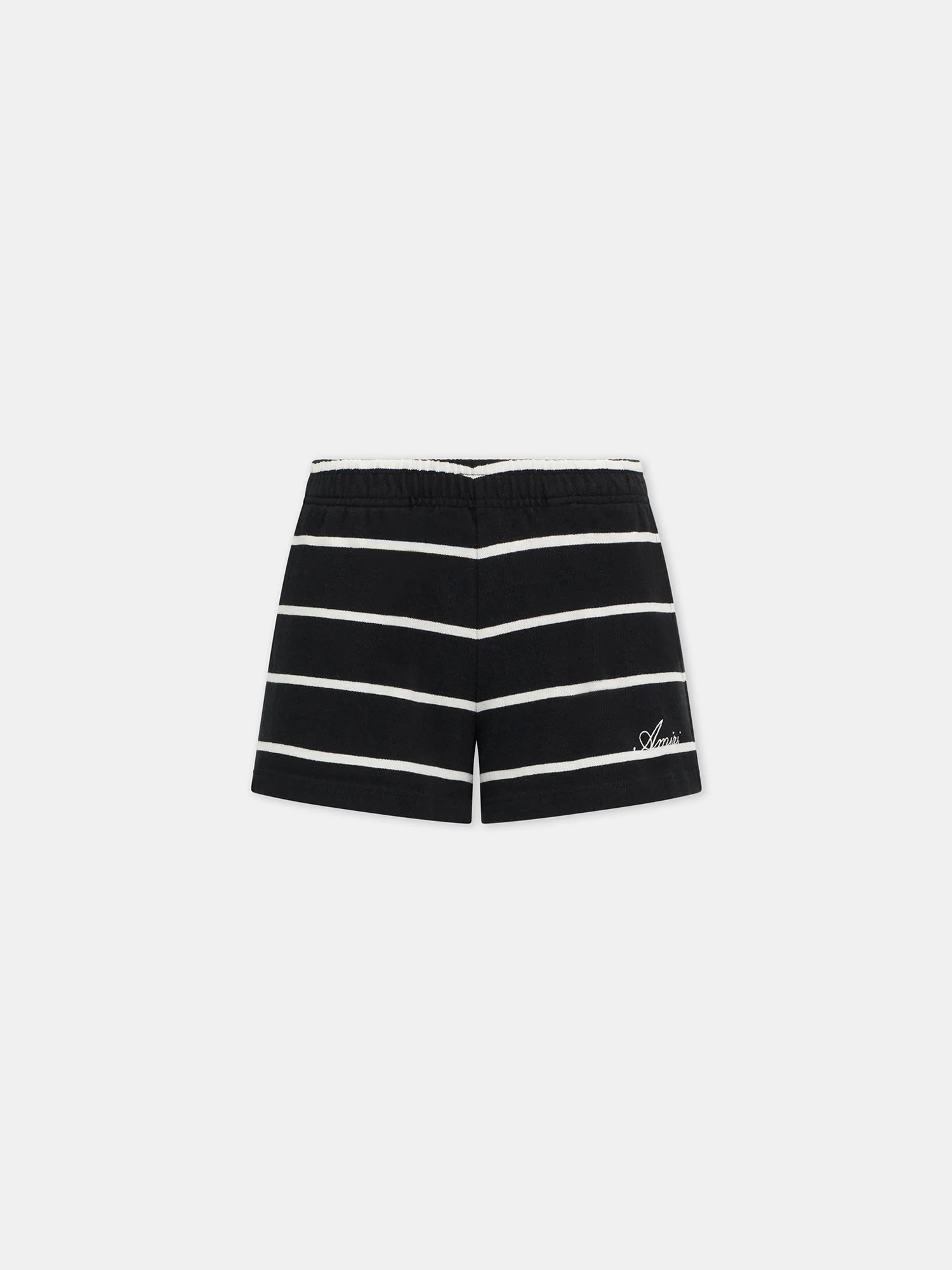 WOMEN'S STRIPED SWEATSHORT - 1