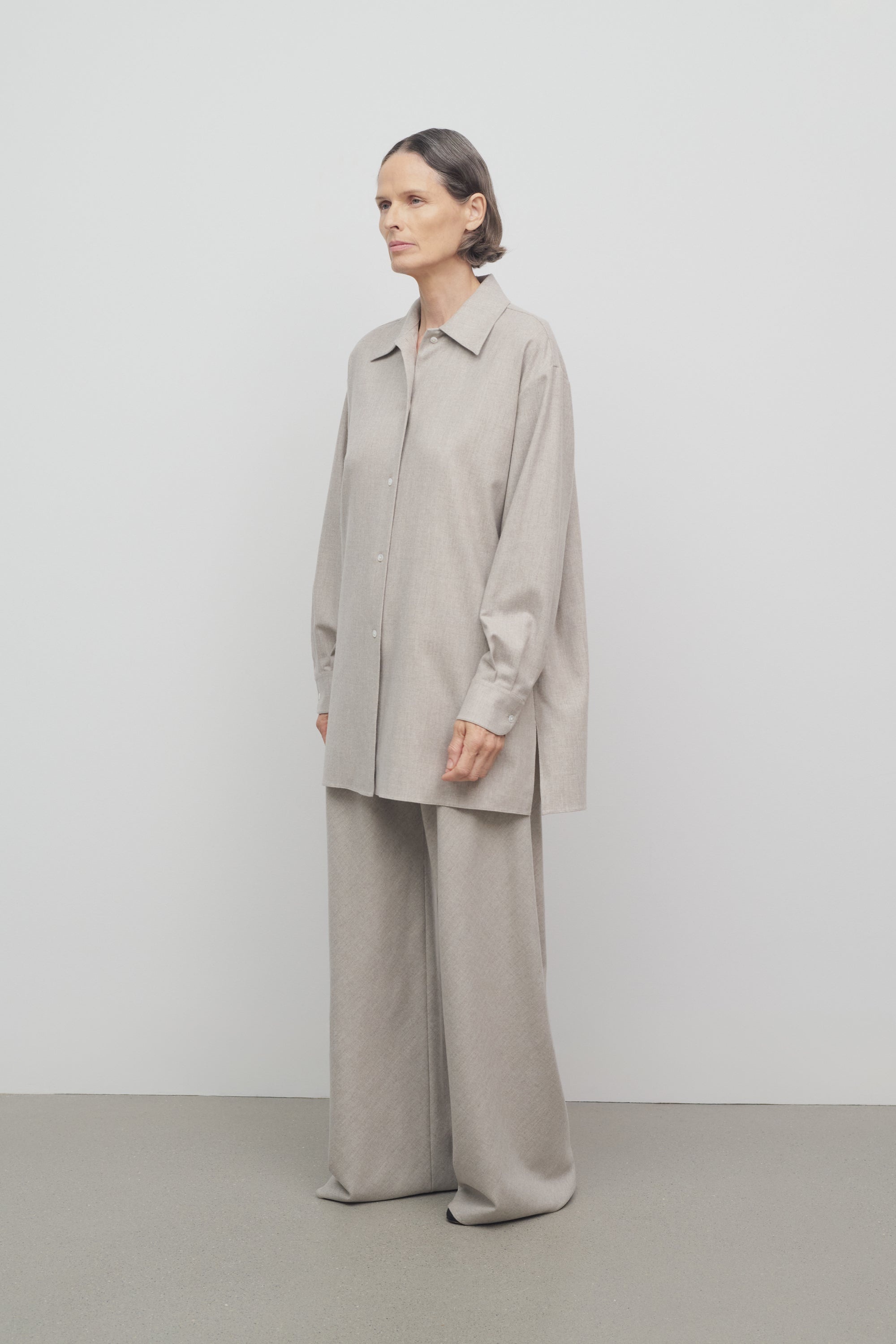 Gala Pant in Wool and Cashmere - 3